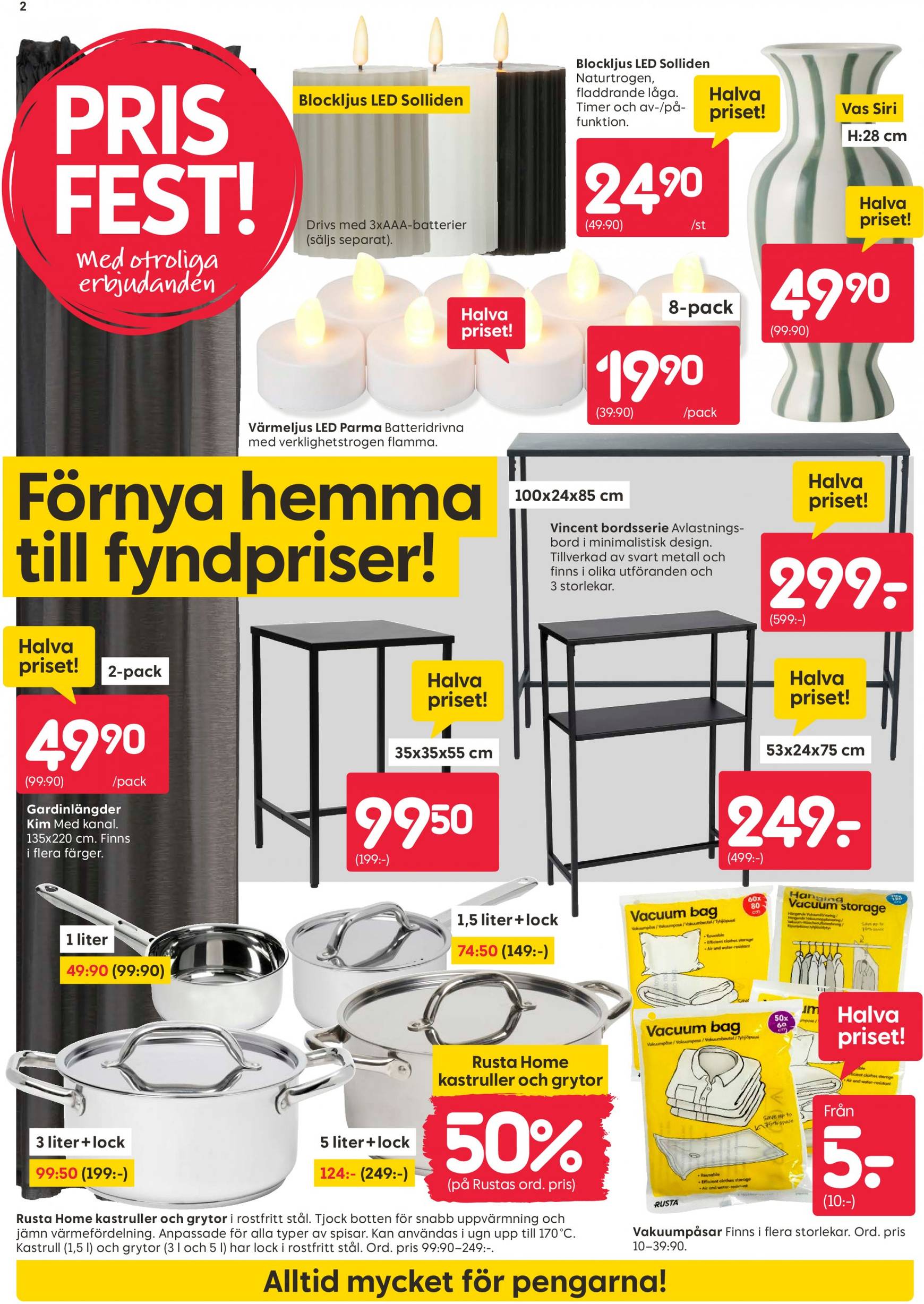 rusta - Rusta-reklambladet giltigt från 02.09. - 08.09. - page: 2