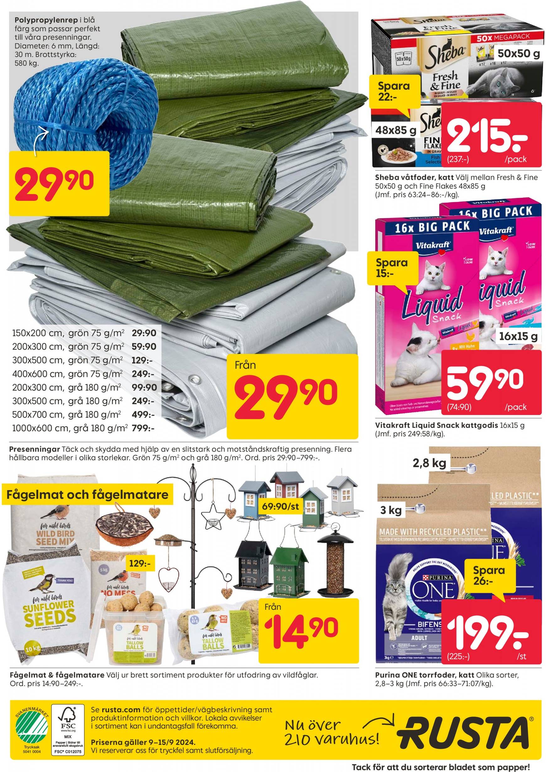 rusta - Rusta-reklambladet giltigt från 09.09. - 15.09. - page: 16