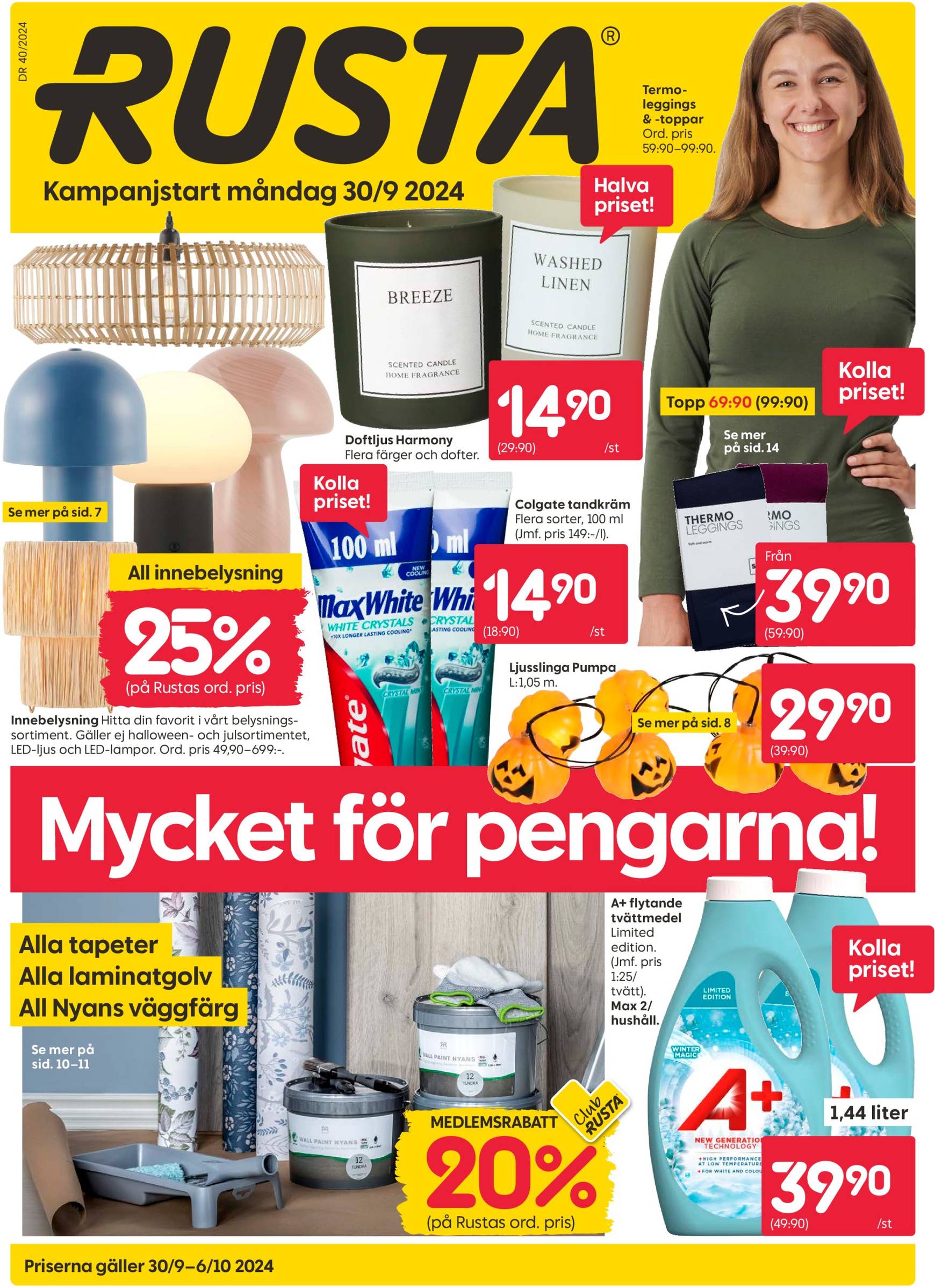 rusta - Rusta-reklambladet giltigt från 30.09. - 06.10.