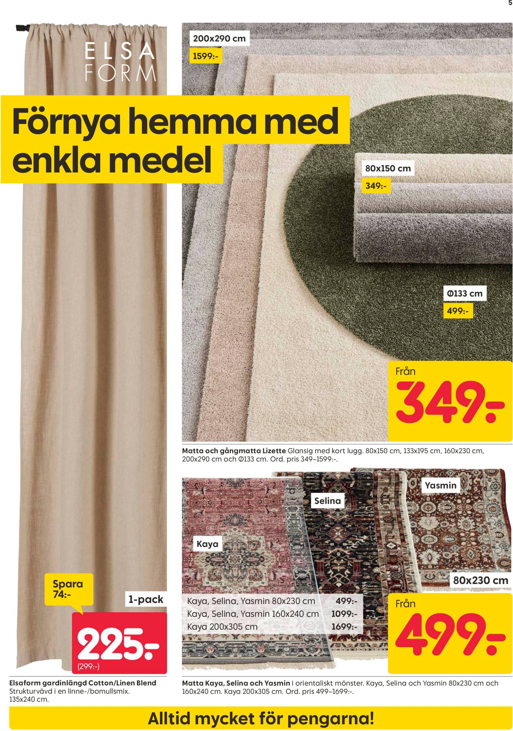 rusta - Rusta-reklambladet giltigt från 30.09. - 06.10. - page: 5