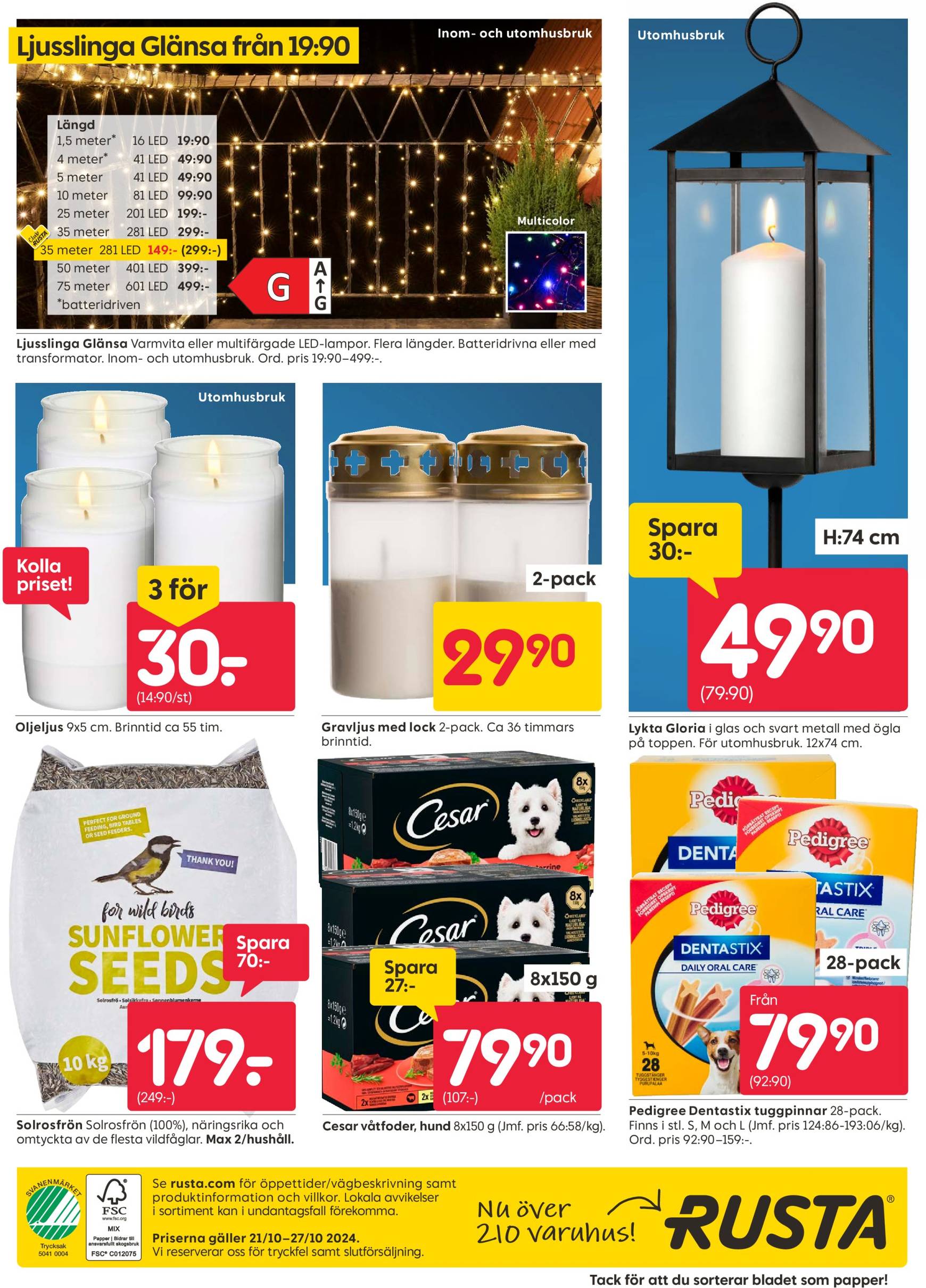 rusta - Rusta-reklambladet är giltigt från 21.10. - 27.10. - page: 16