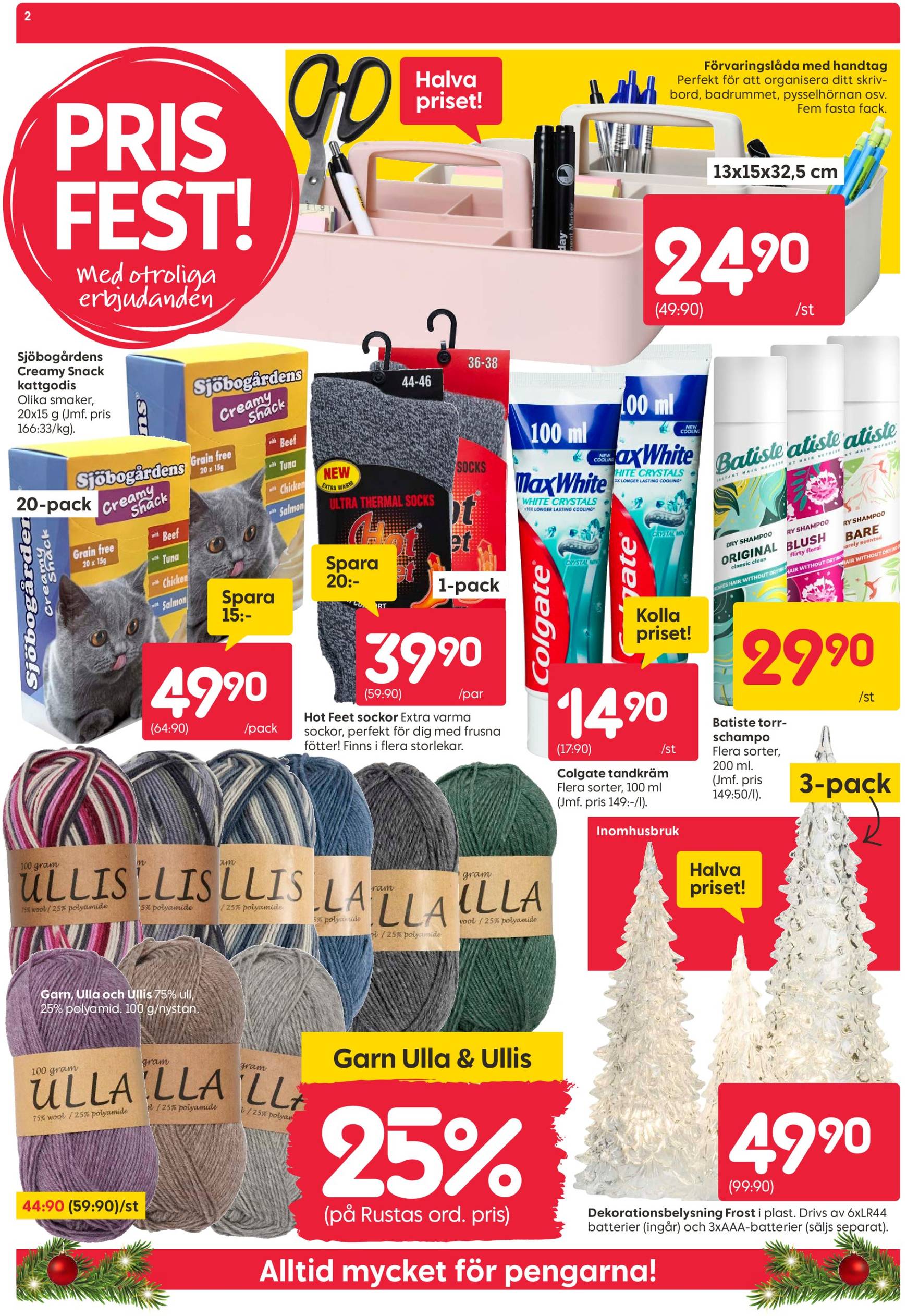 rusta - Rusta-reklambladet är giltigt från 11.11. - 17.11. - page: 2