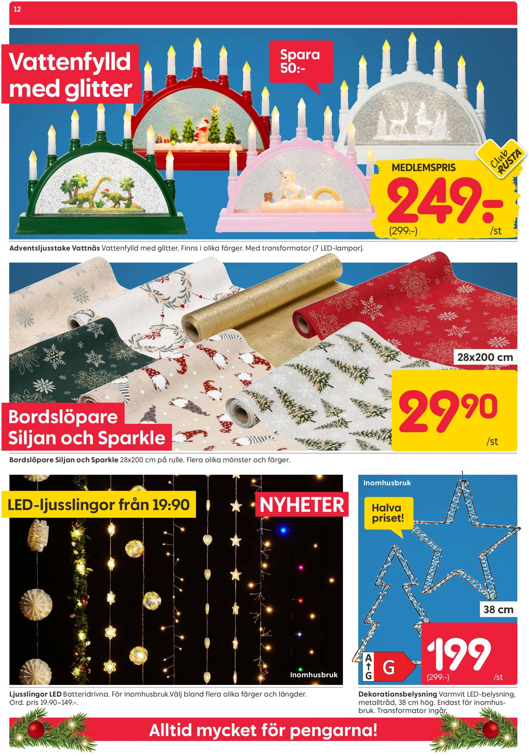 rusta - Rusta-reklambladet är giltigt från 11.11. - 17.11. - page: 12