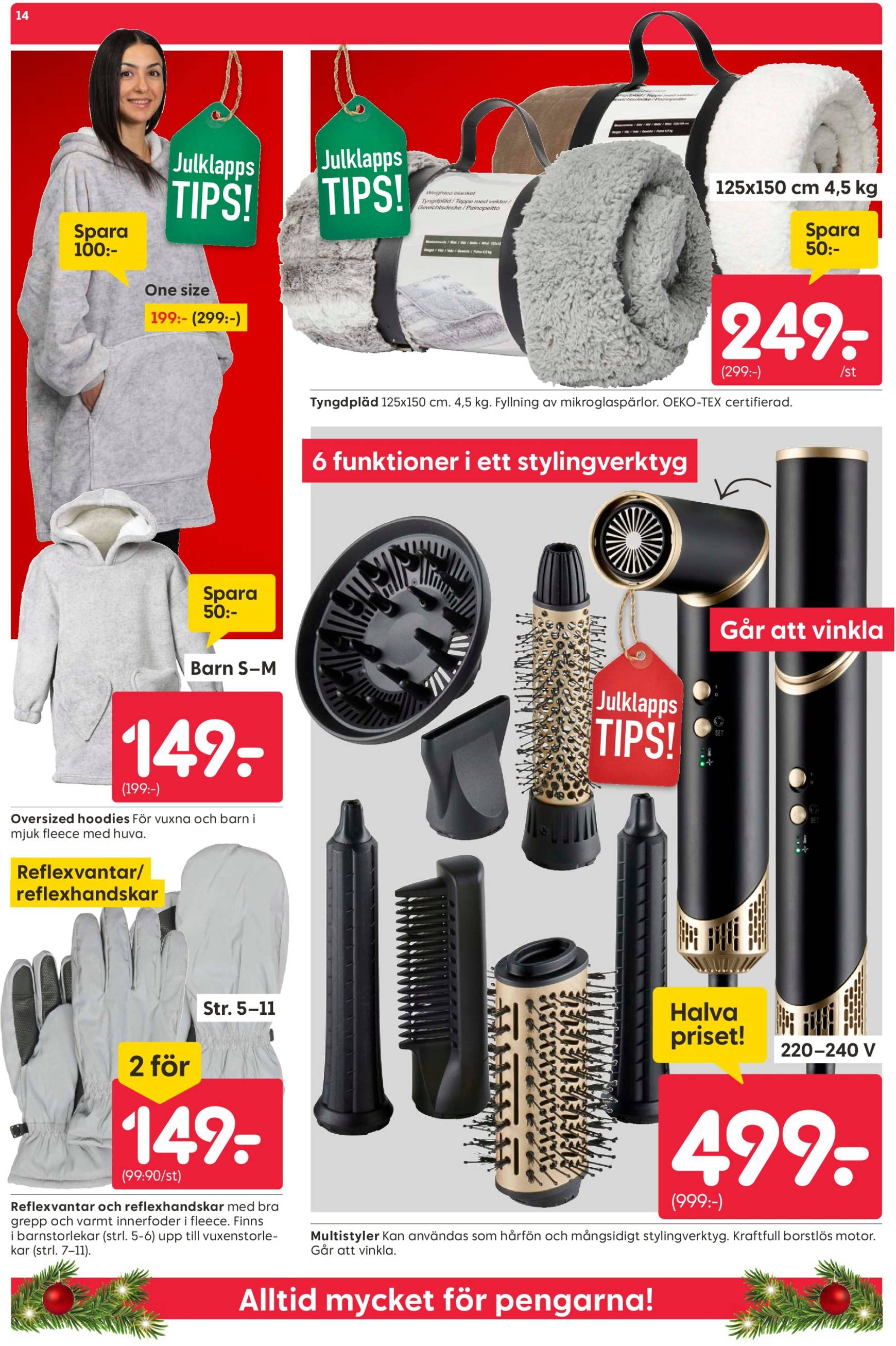 rusta - Rusta - Juldekorationer-reklambladet är giltigt från 18.11. - 24.11. - page: 14