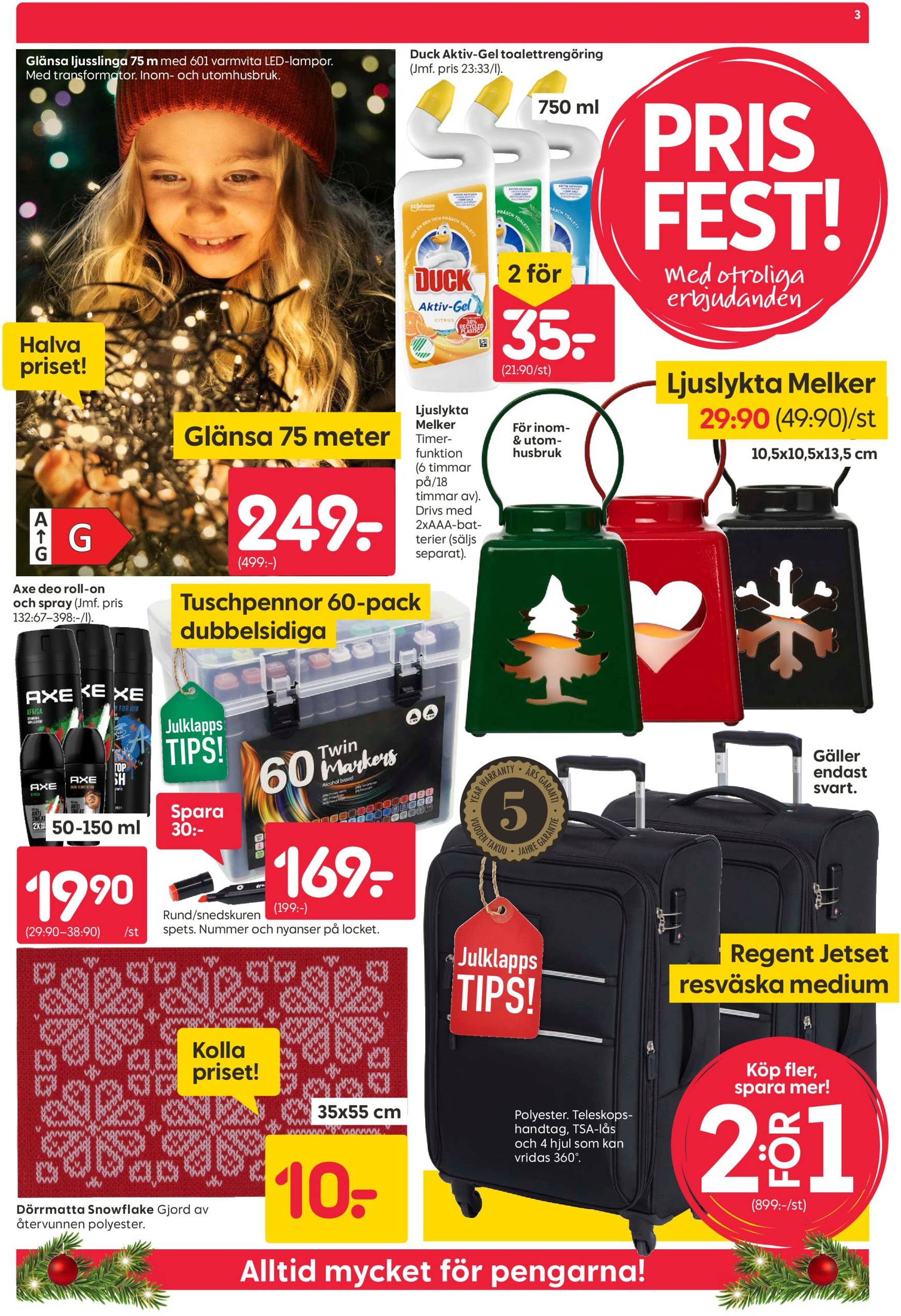 rusta - Rusta - Juldekorationer-reklambladet är giltigt från 18.11. - 24.11. - page: 3