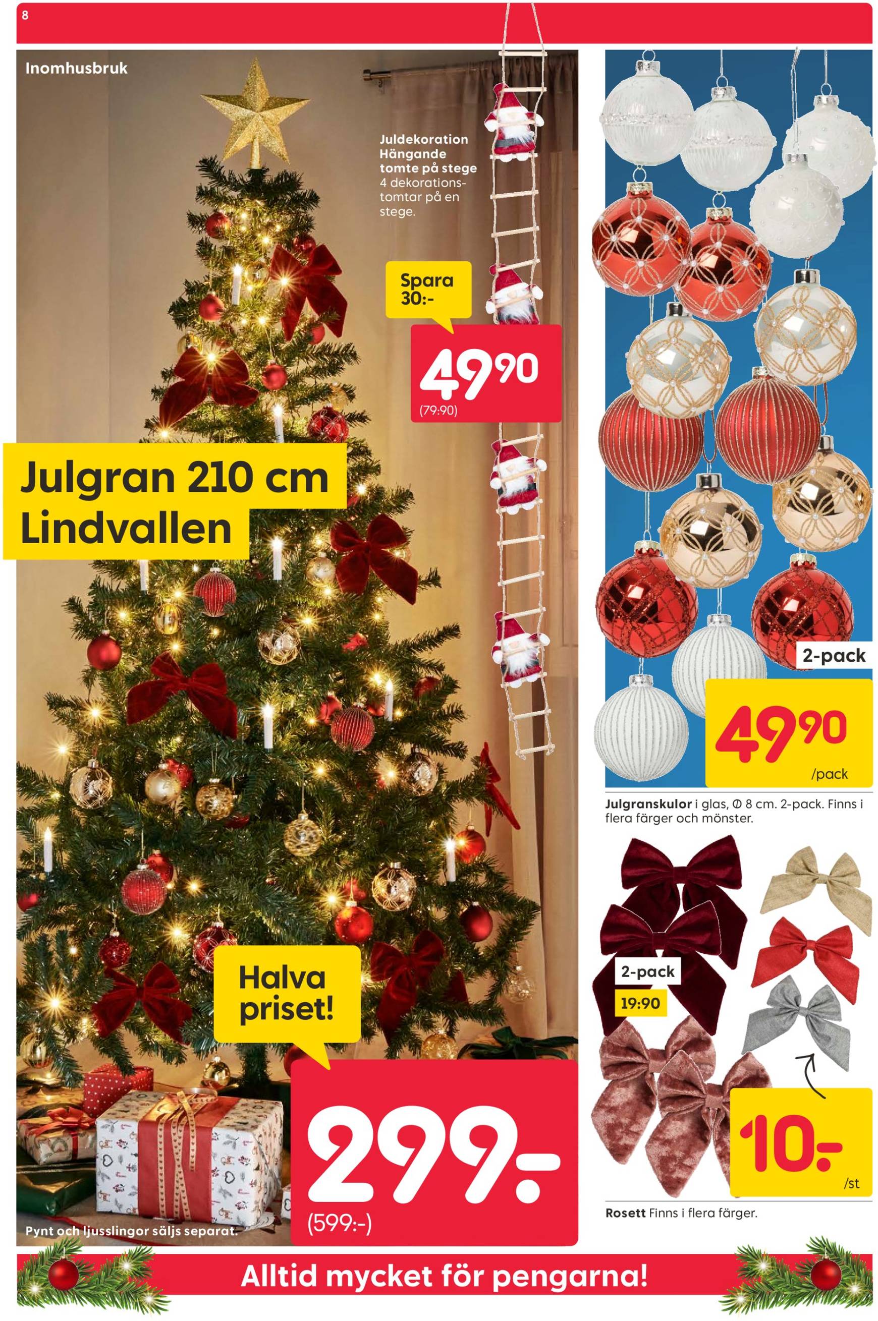 rusta - Rusta - Juldekorationer-reklambladet är giltigt från 18.11. - 24.11. - page: 8