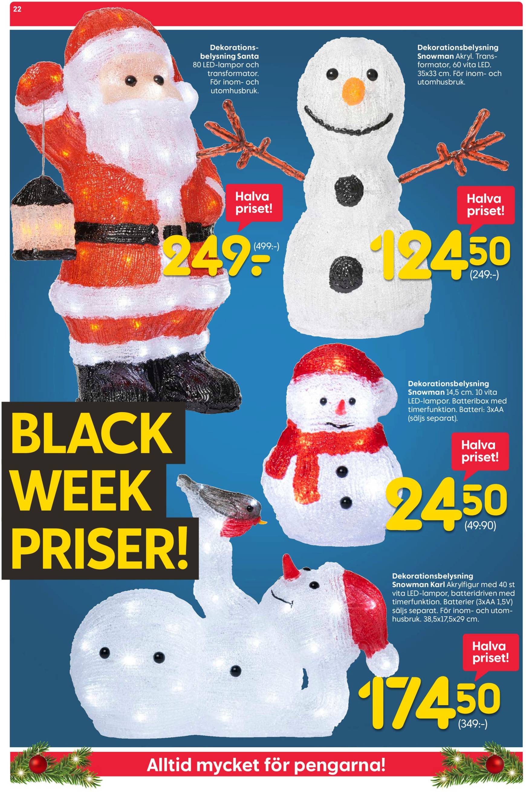 rusta - Rusta - Black Week-reklambladet är giltigt från 25/11 - 01/12 - page: 22