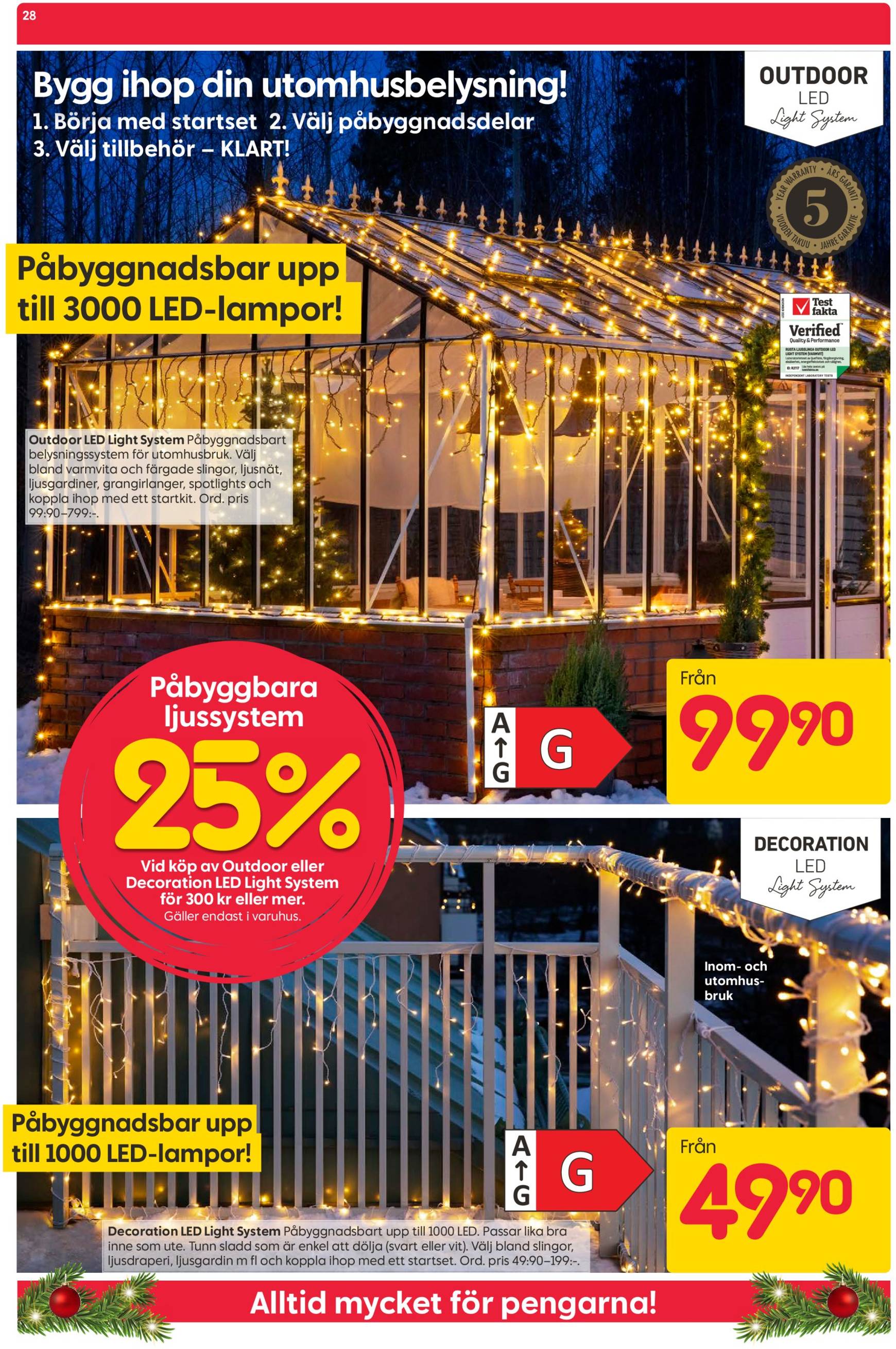 rusta - Rusta - Black Week-reklambladet är giltigt från 25/11 - 01/12 - page: 28