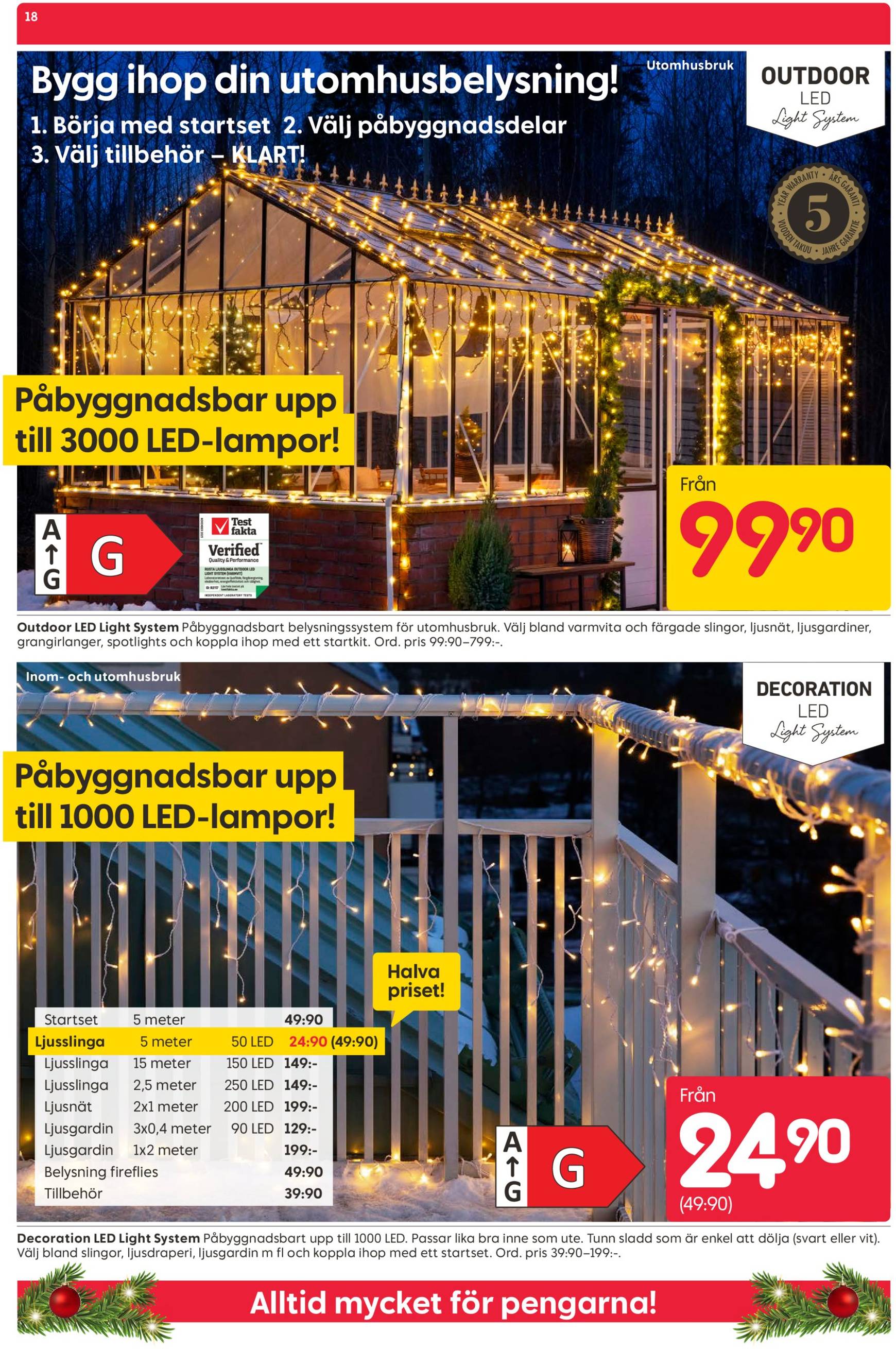 rusta - Rusta - Black Week-reklambladet är giltigt från 25/11 - 01/12 - page: 18