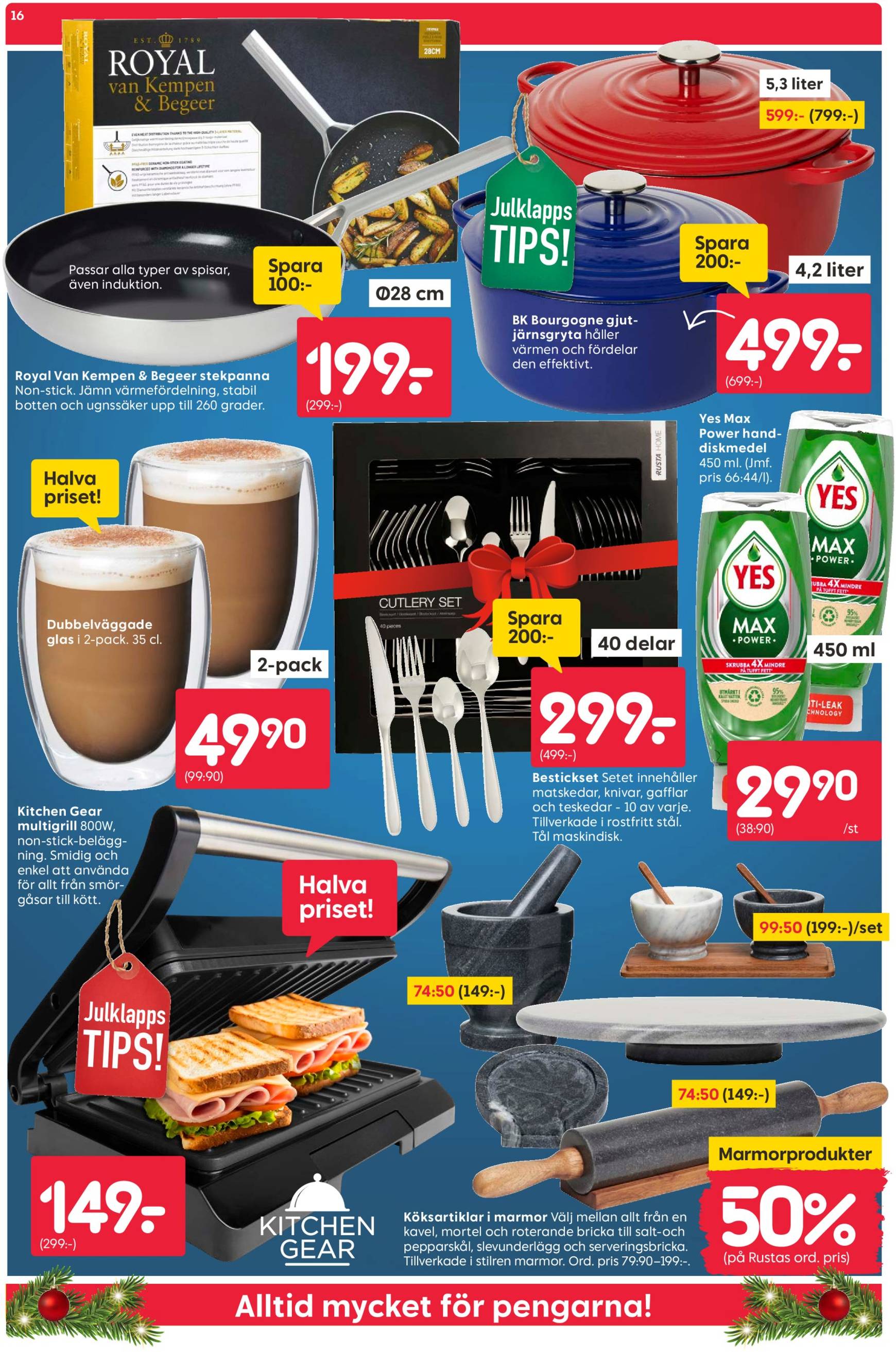 rusta - Rusta-reklambladet är giltigt från 02/12 - 08/12 - page: 16