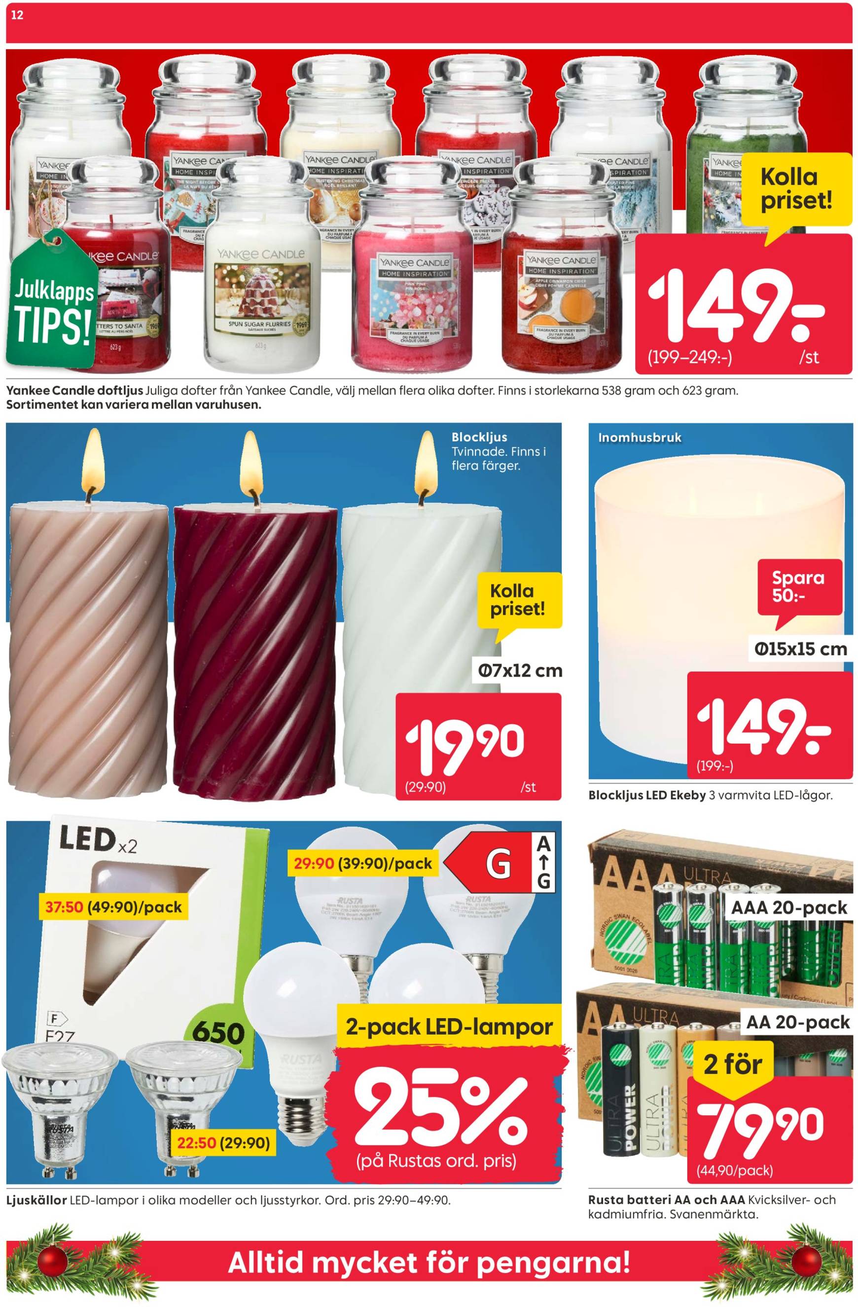 rusta - Rusta-reklambladet är giltigt från 02/12 - 08/12 - page: 12