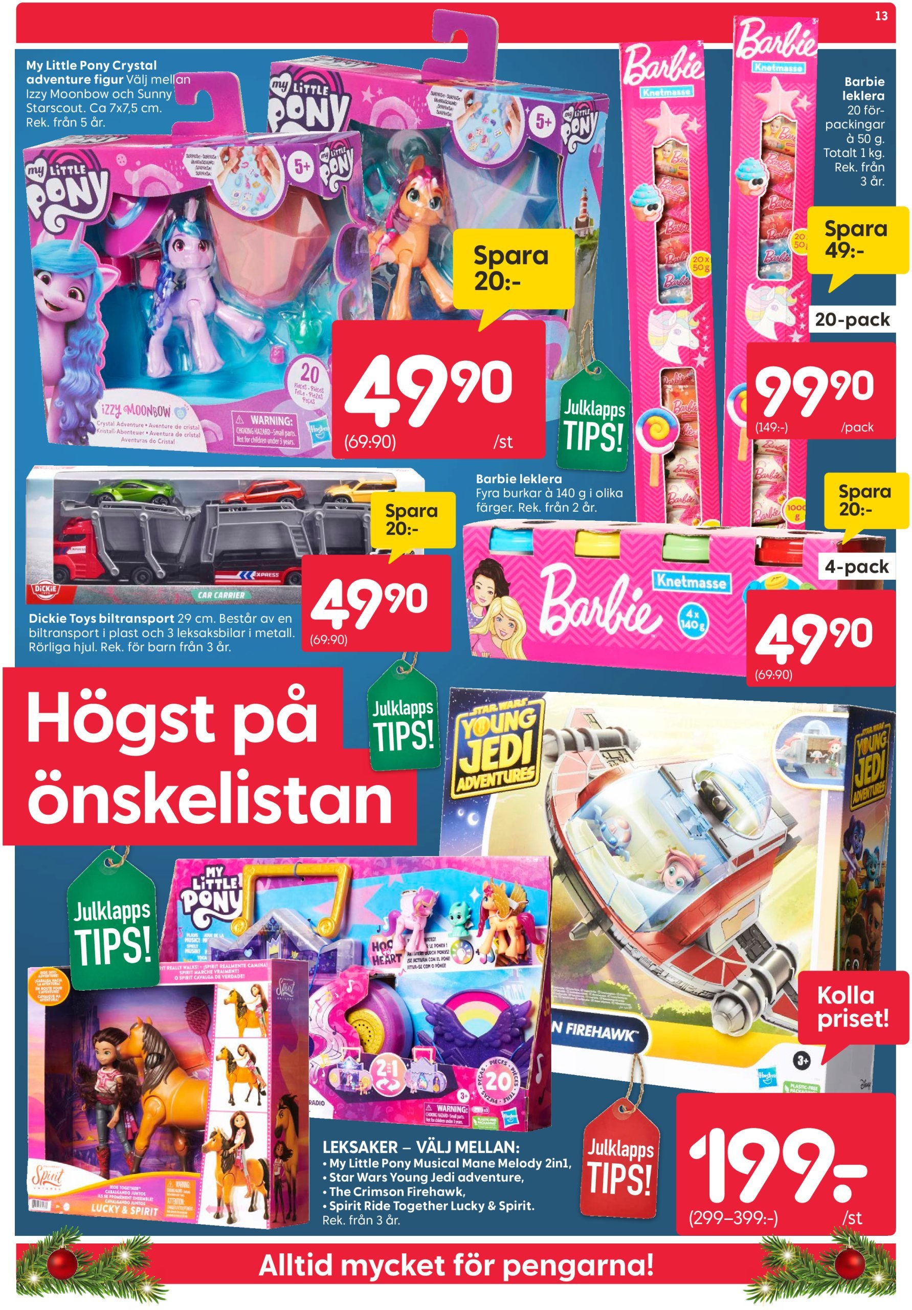 rusta - Rusta-reklambladet giltigt från 09/12 - 15/12 - page: 13