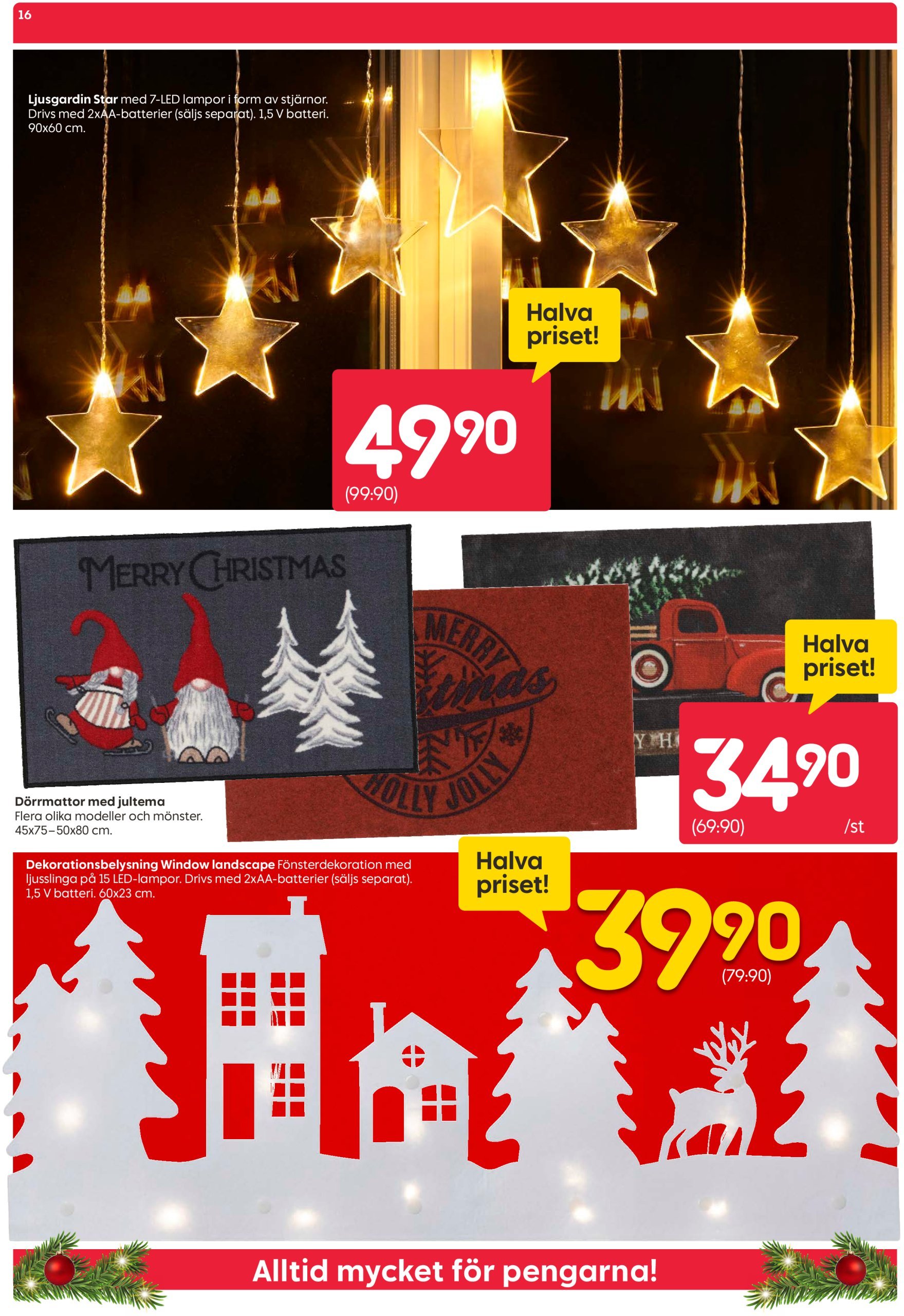 rusta - Rusta-reklambladet giltigt från 09/12 - 15/12 - page: 16