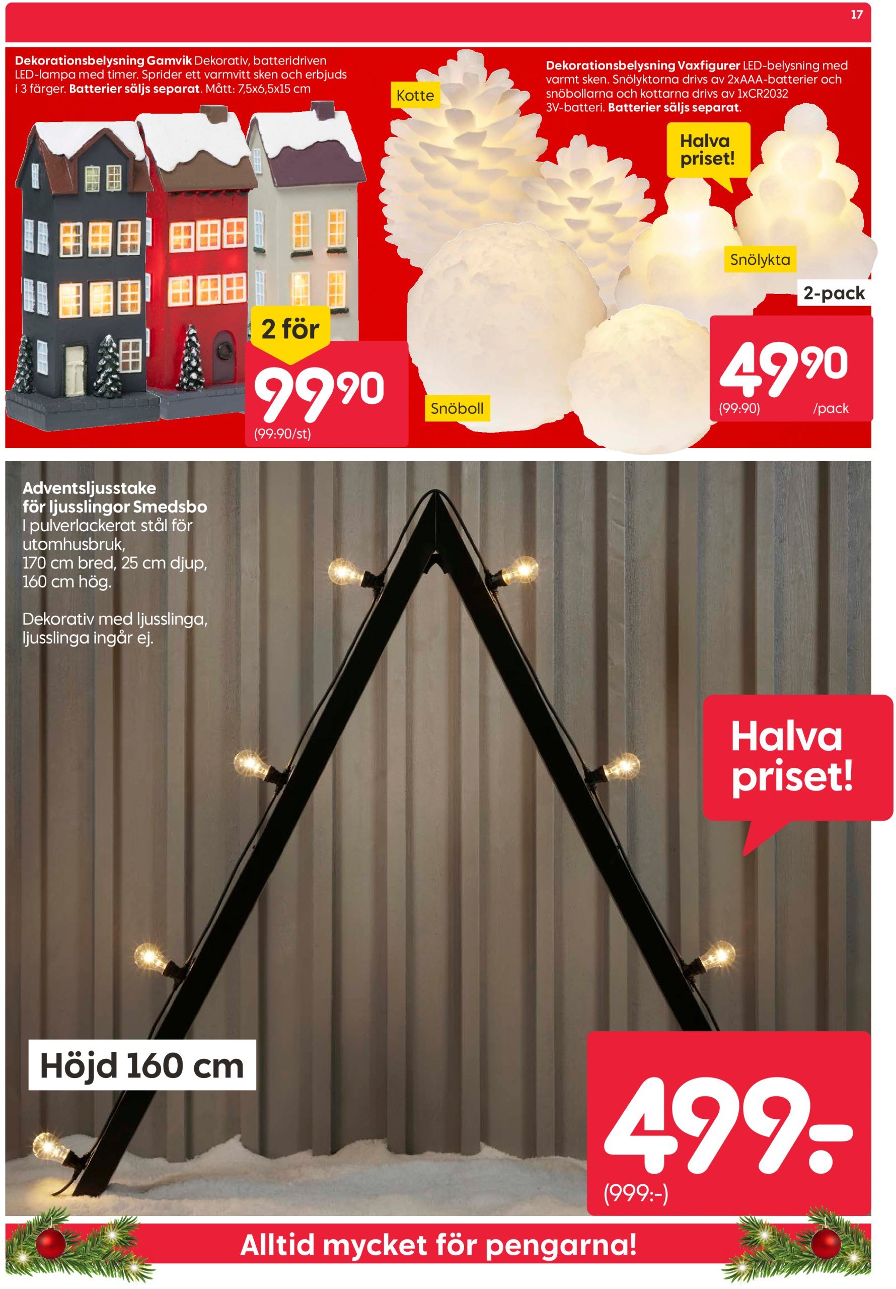 rusta - Rusta-reklambladet giltigt från 09/12 - 15/12 - page: 17