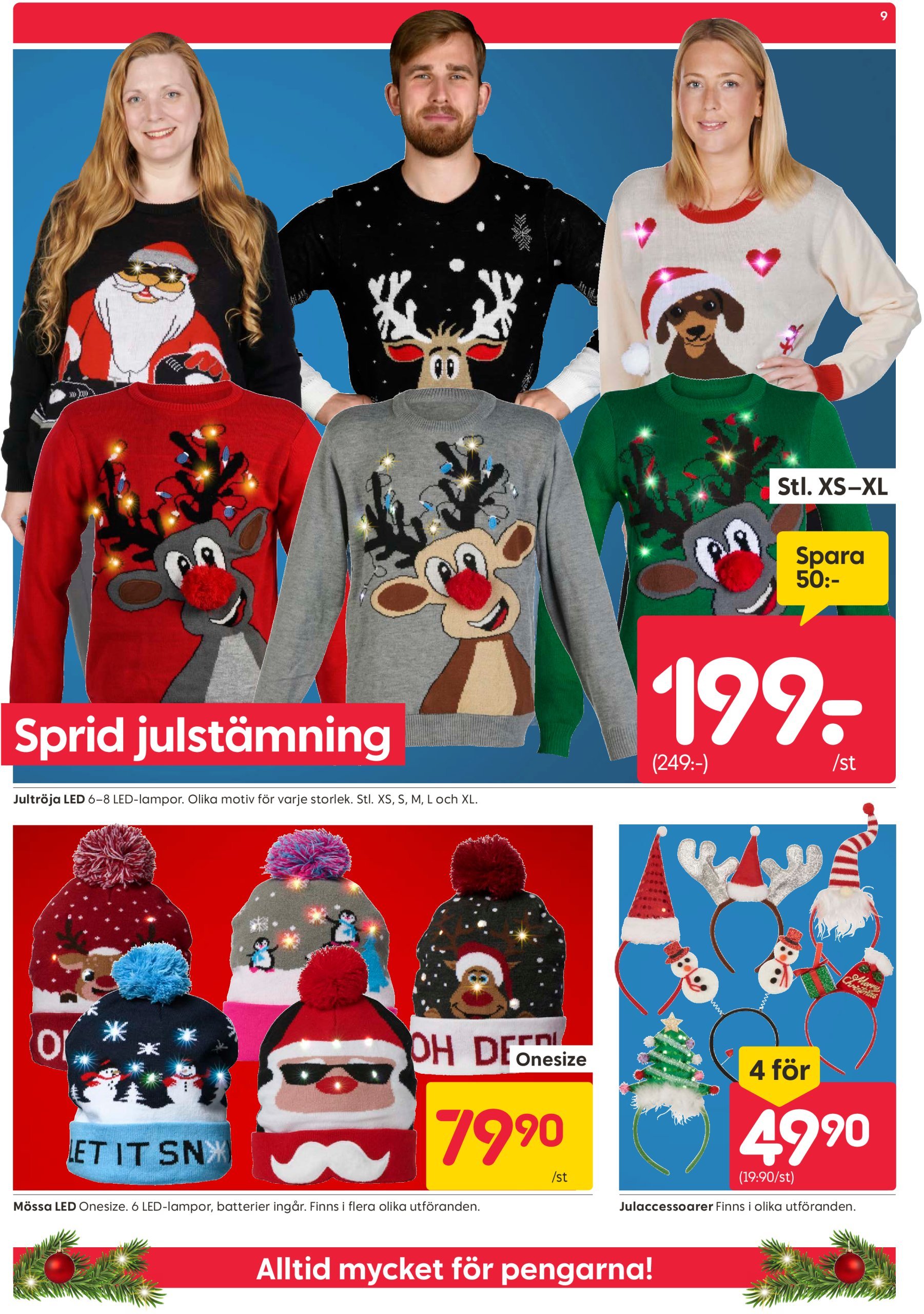 rusta - Rusta-reklambladet giltigt från 09/12 - 15/12 - page: 9