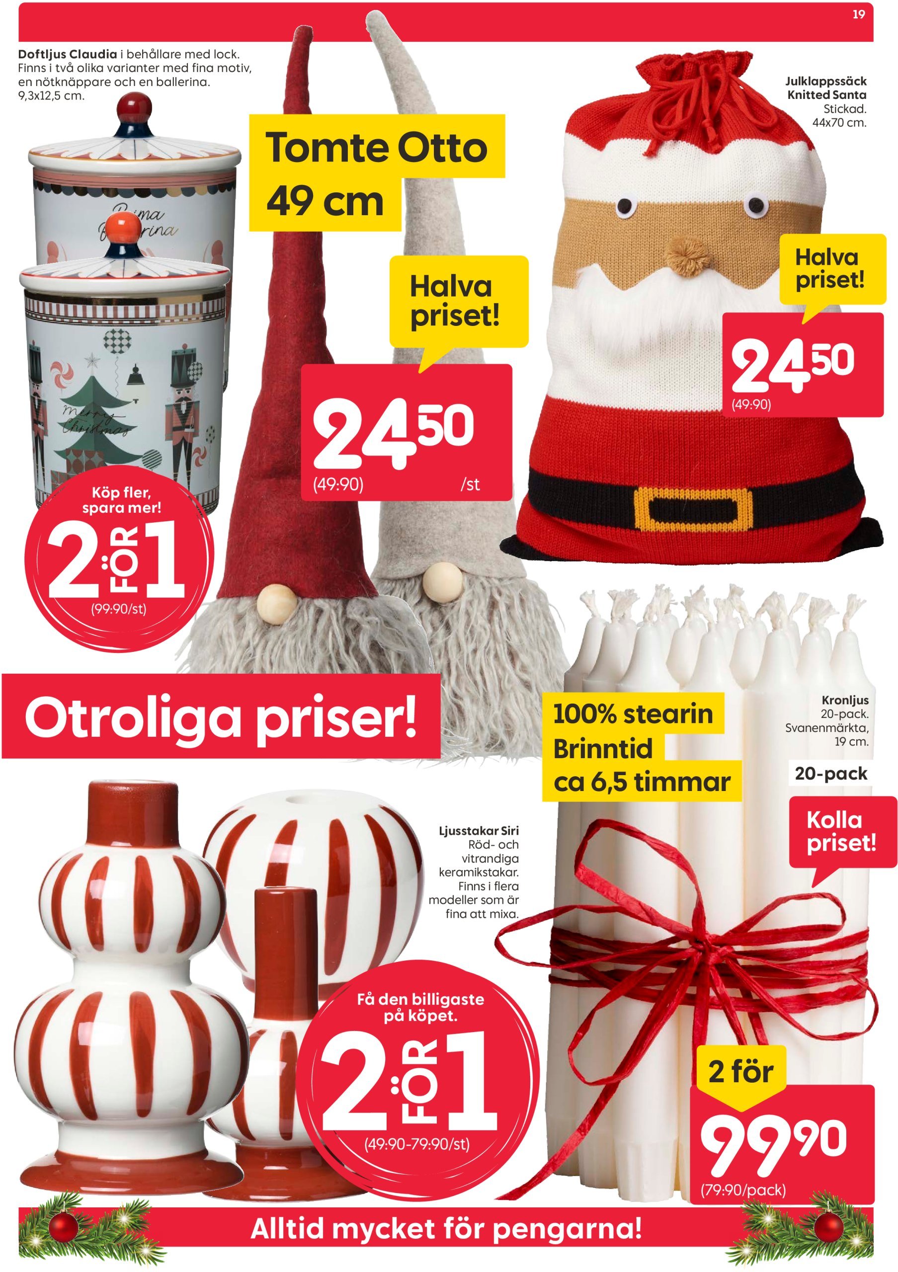 rusta - Rusta-reklambladet giltigt från 09/12 - 15/12 - page: 19