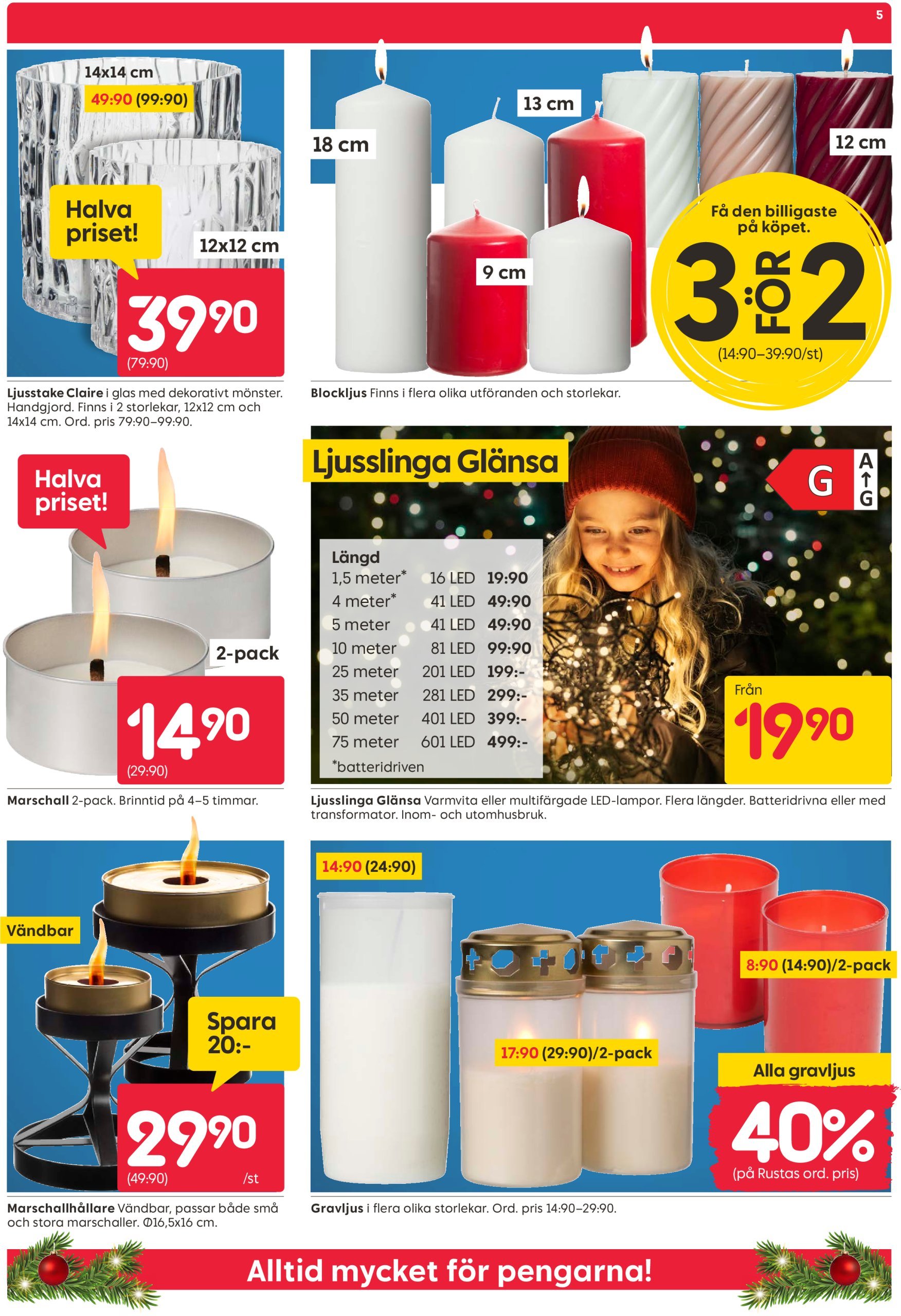 rusta - Rusta-reklambladet giltigt från 16/12 - 23/12 - page: 5