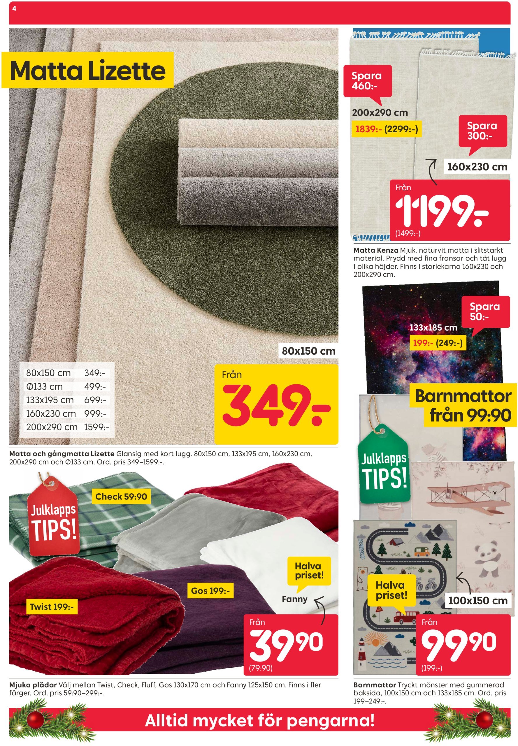 rusta - Rusta-reklambladet giltigt från 16/12 - 23/12 - page: 4