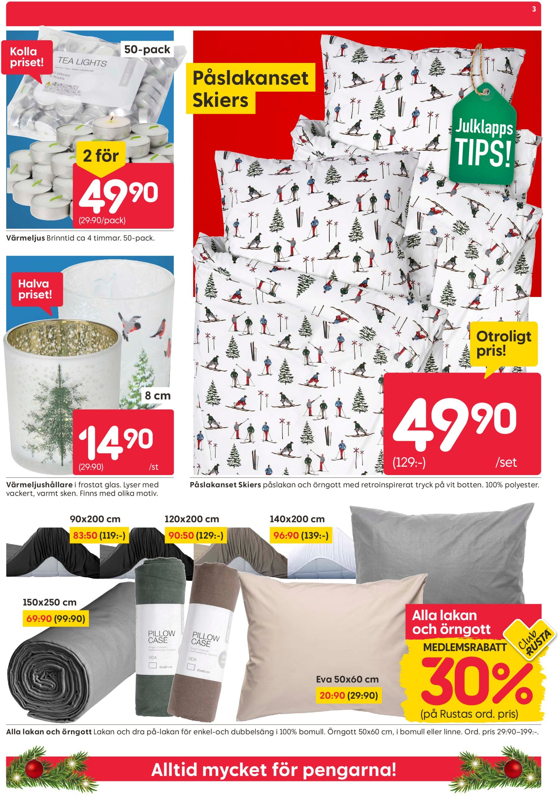 rusta - Rusta-reklambladet giltigt från 16/12 - 23/12 - page: 3