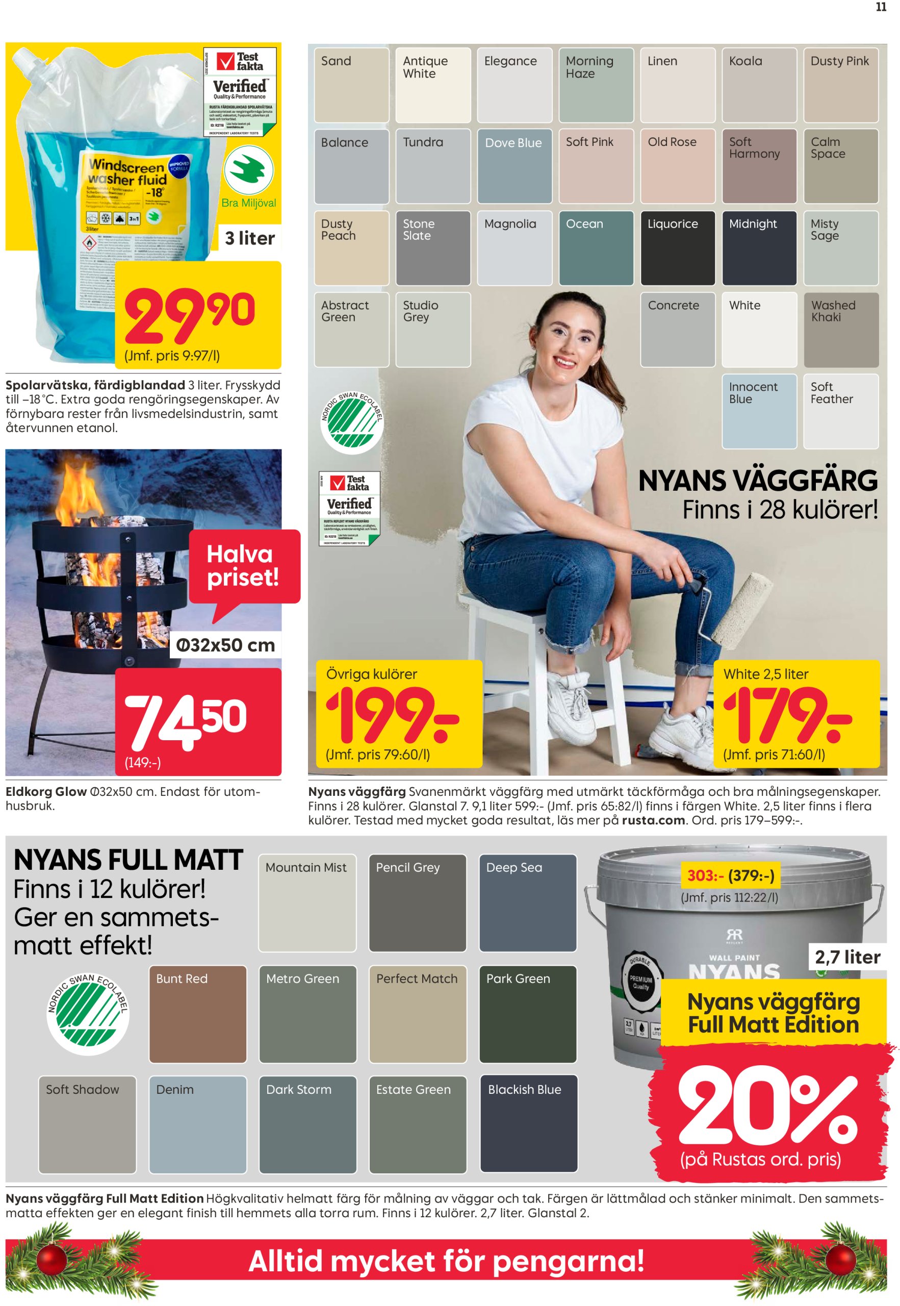 rusta - Rusta-reklambladet giltigt från 24/12 - 29/12 - page: 11