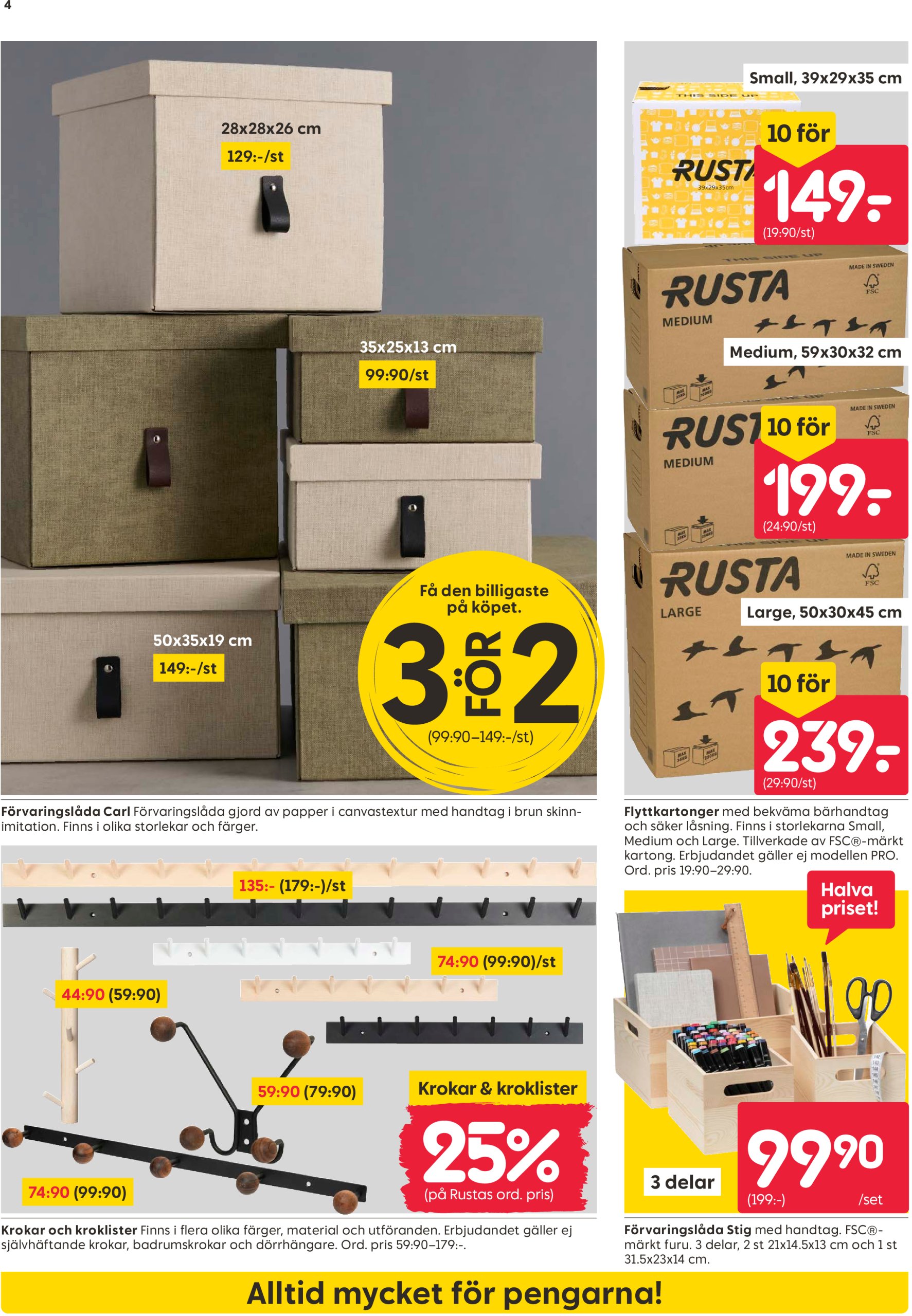 rusta - Rusta-reklambladet giltigt från 30/12 - 06/01 - page: 4