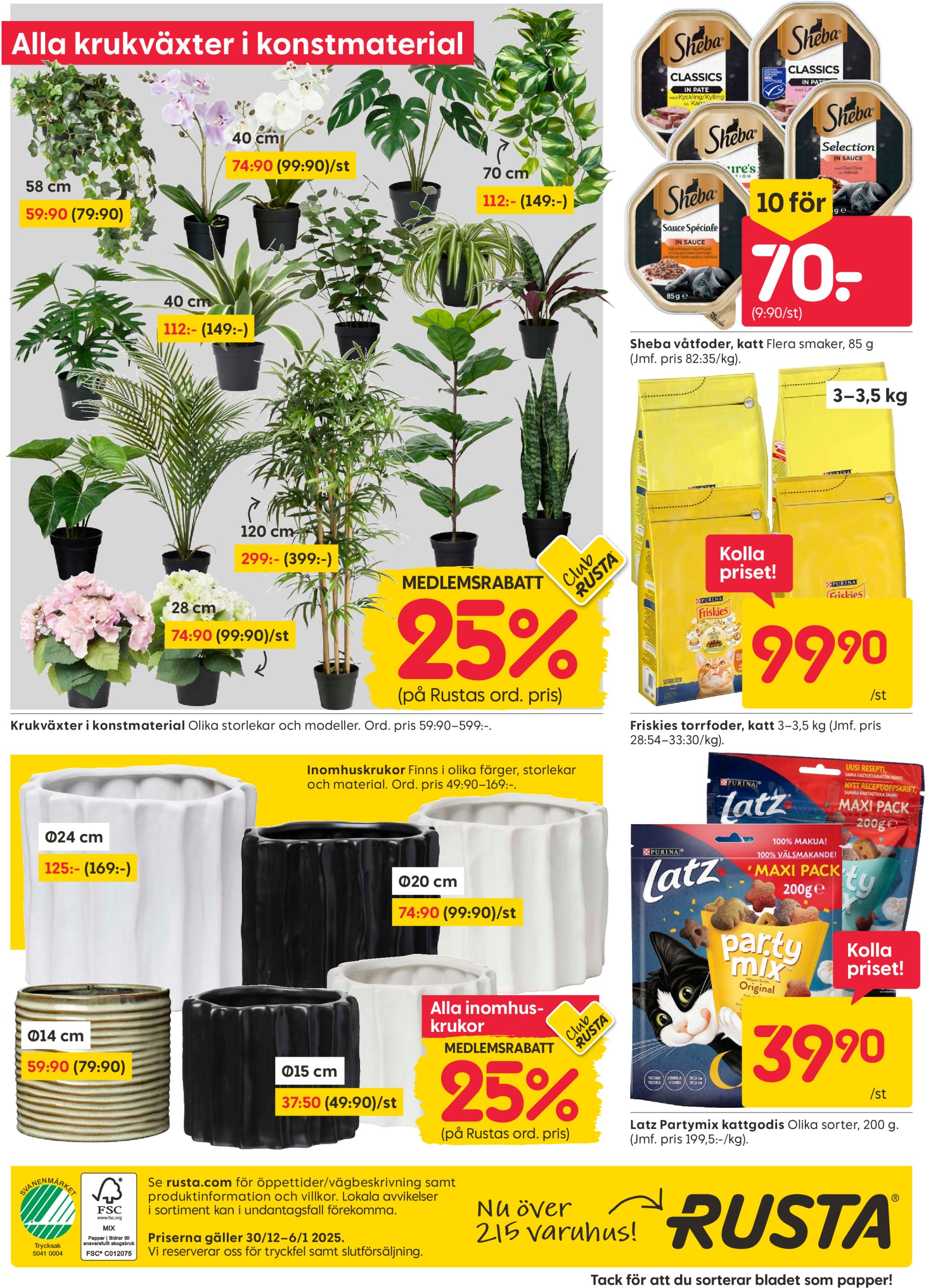 rusta - Rusta-reklambladet giltigt från 30/12 - 06/01 - page: 12