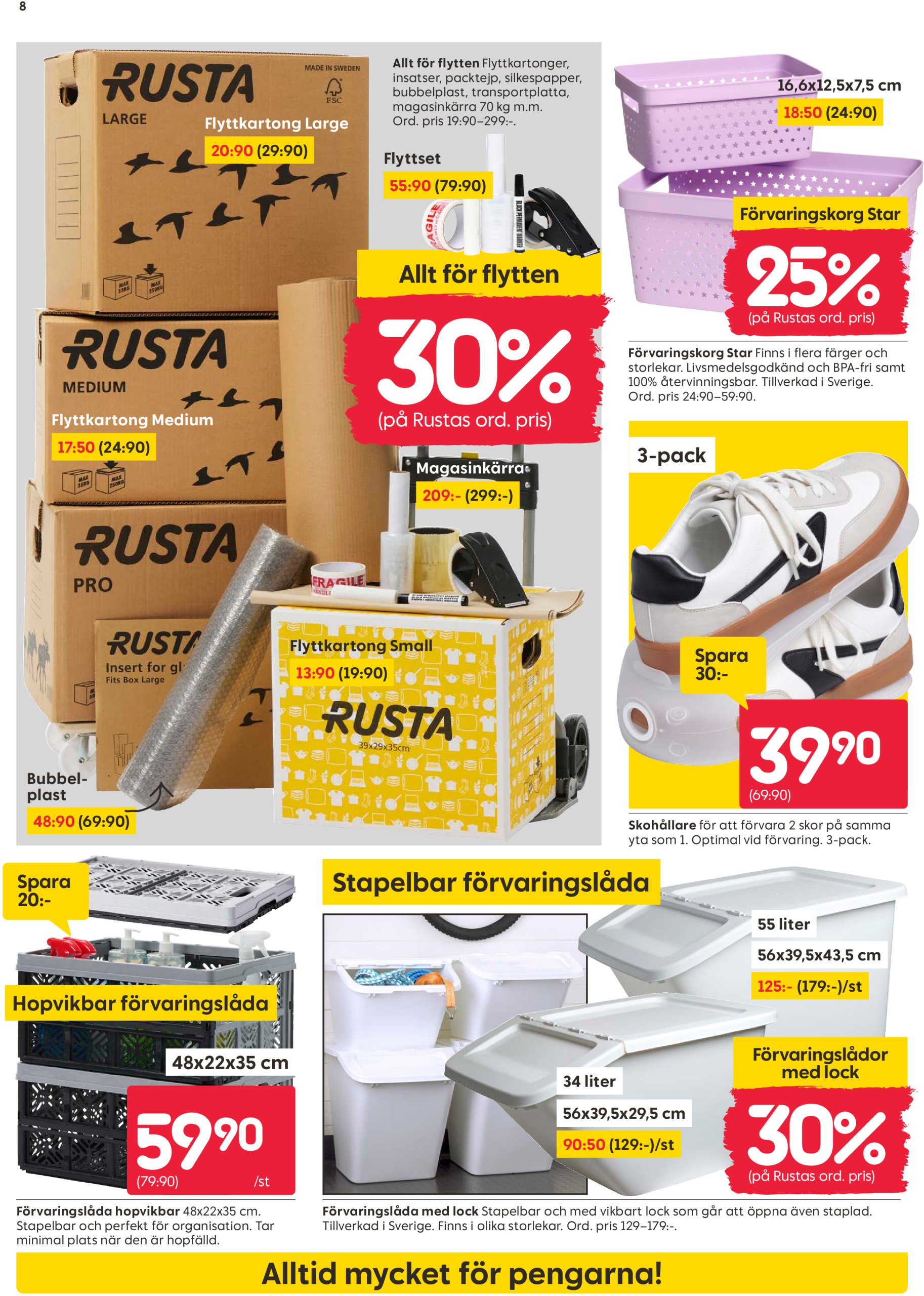 rusta - Rusta-reklambladet giltigt från 07/01 - 12/01 - page: 8