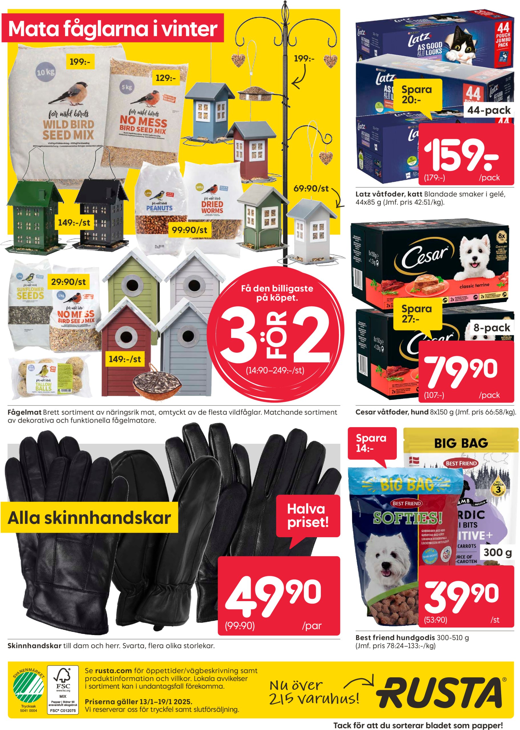 rusta - Rusta-reklambladet giltigt från 13/01 - 19/01 - page: 12