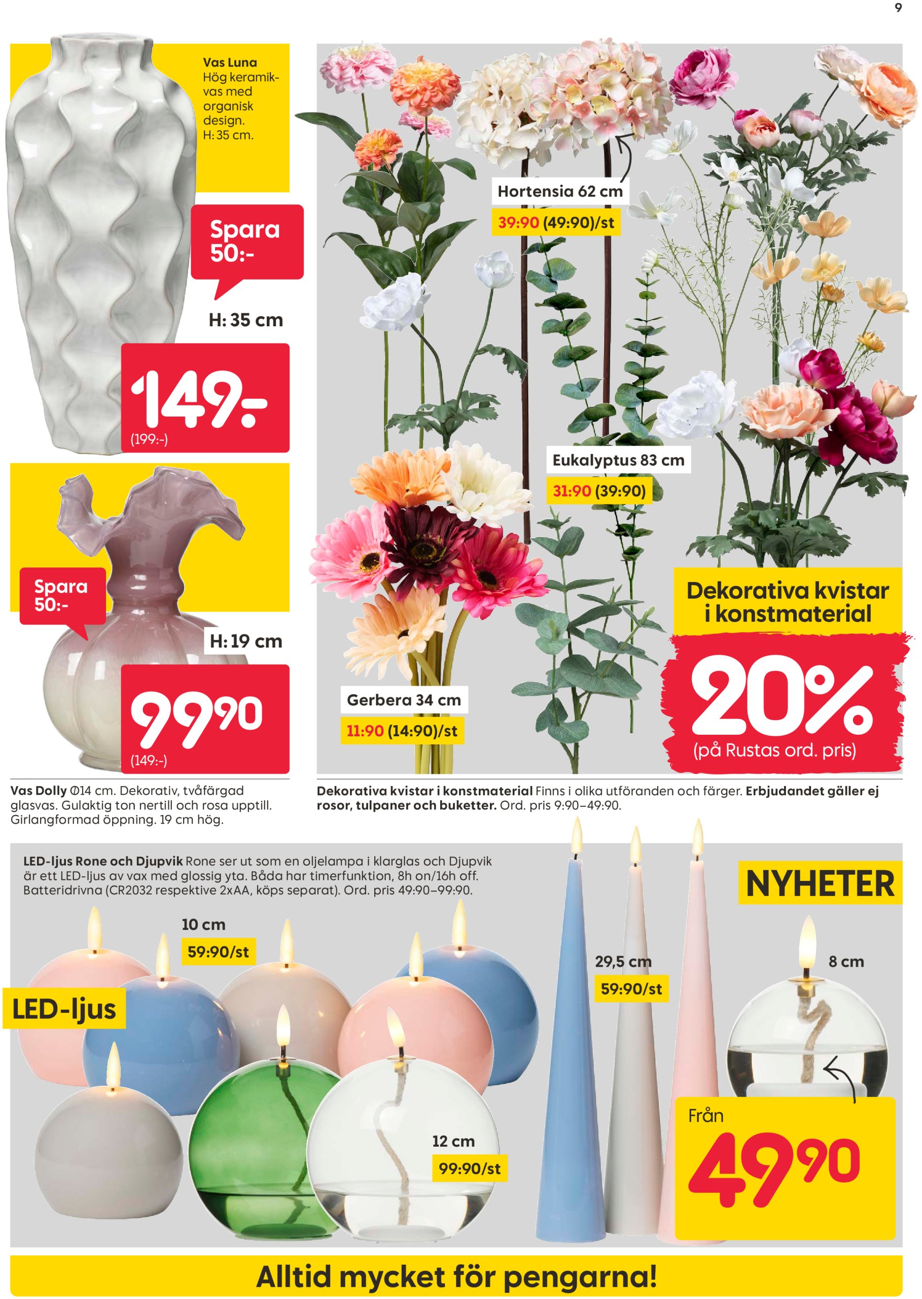 rusta - Rusta-reklambladet giltigt från 20/01 - 26/01 - page: 9