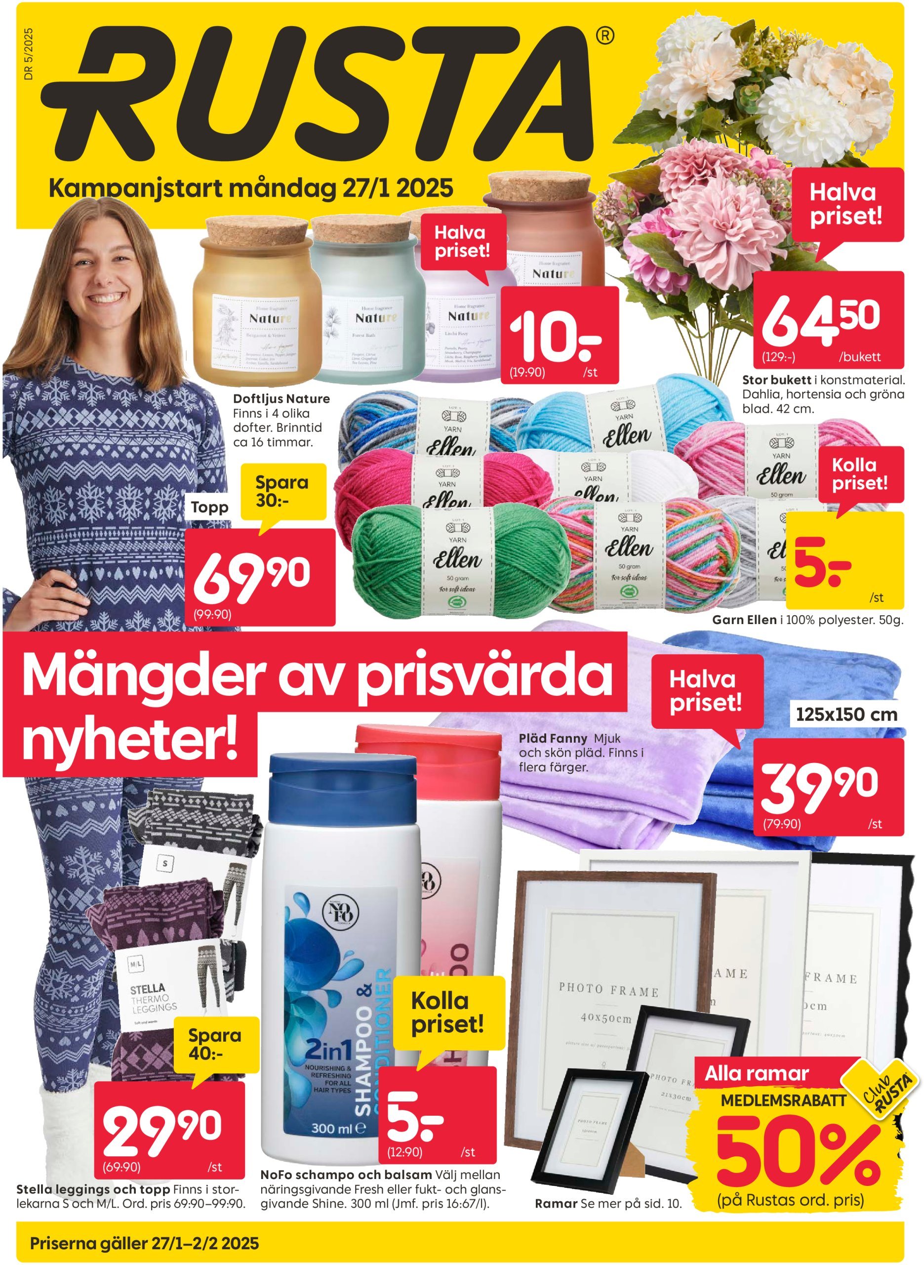 rusta - Rusta-reklambladet giltigt från 27/01 - 02/02