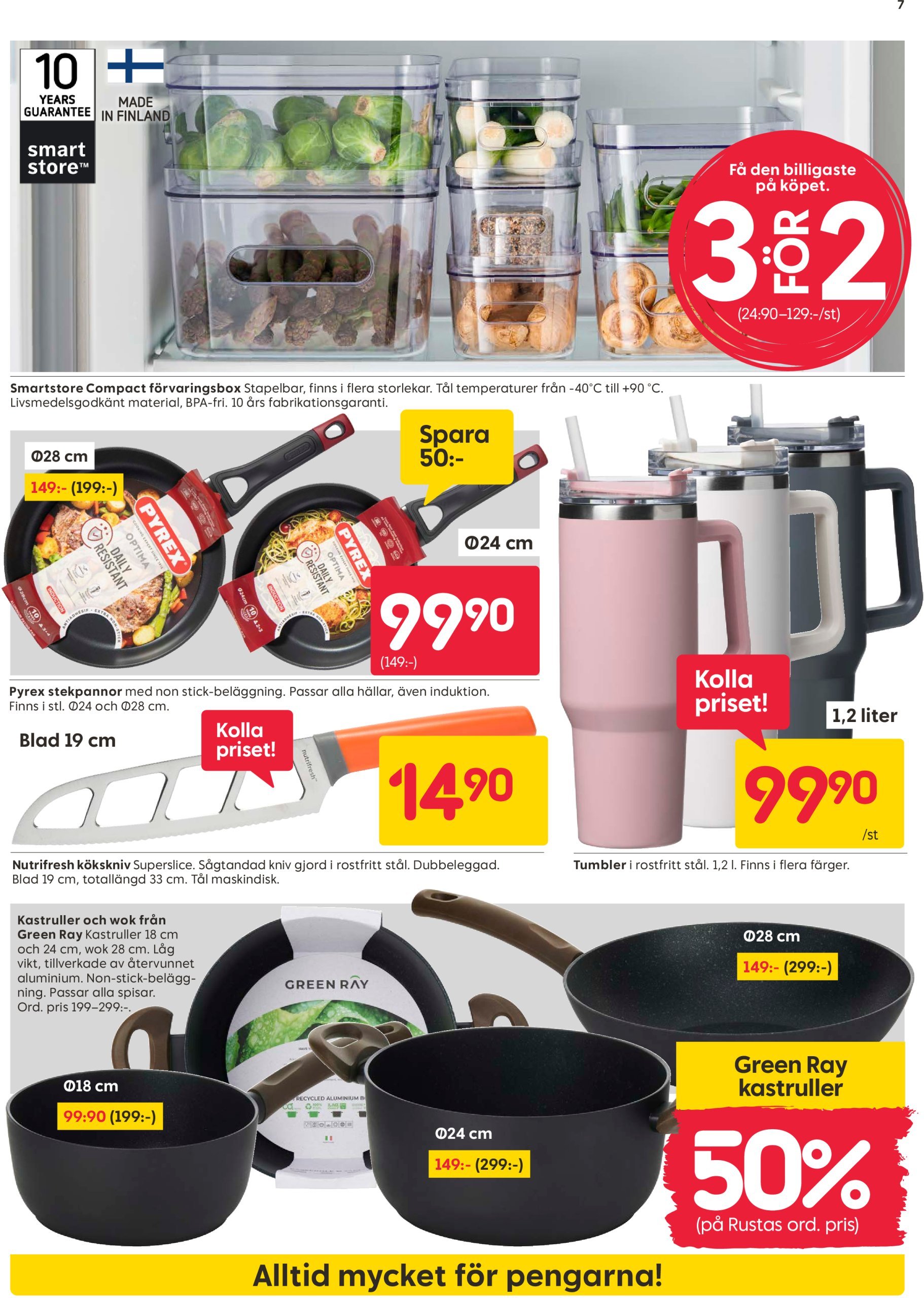 rusta - Rusta-reklambladet giltigt från 27/01 - 02/02 - page: 7