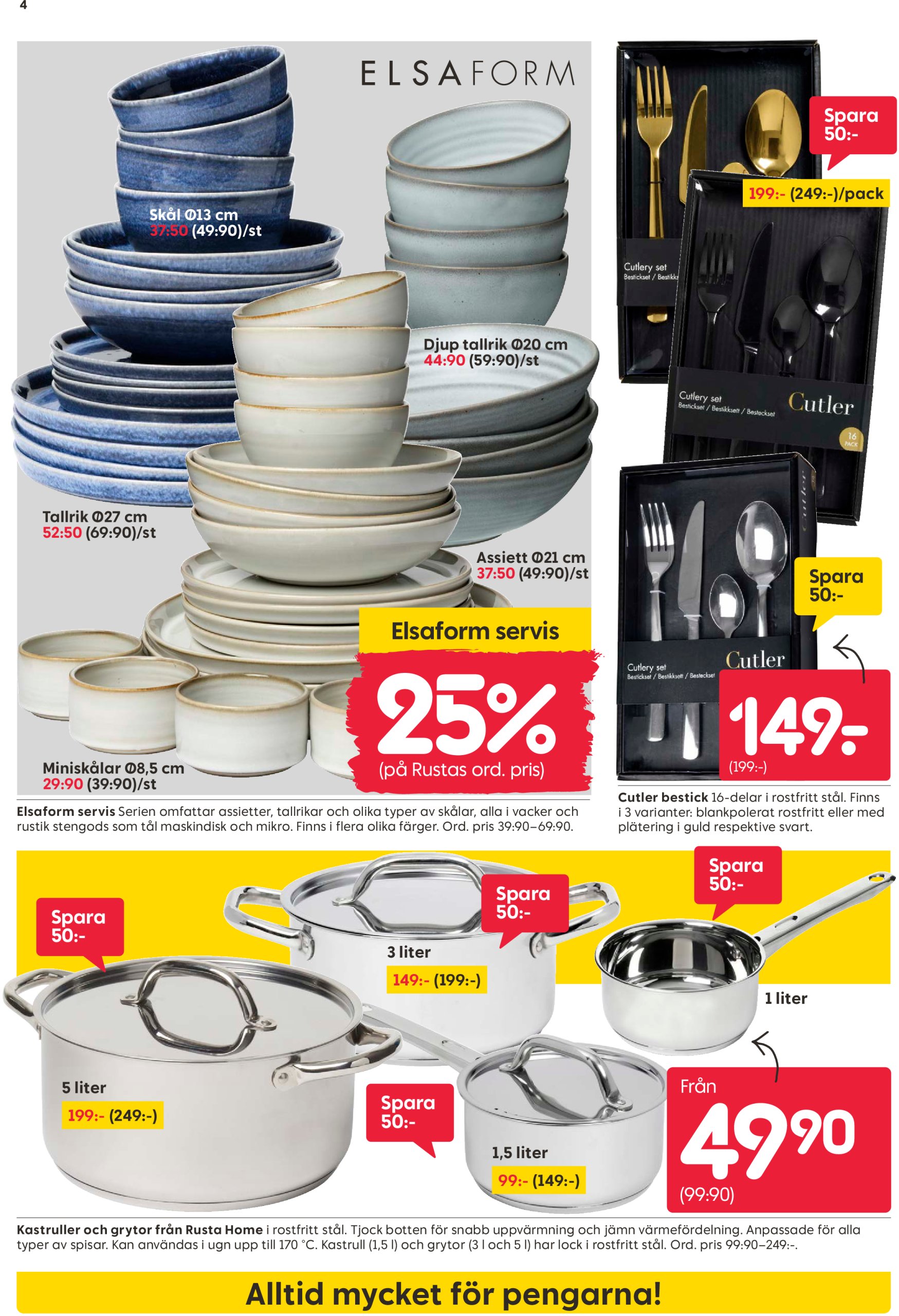 rusta - Rusta-reklambladet giltigt från 22/04 - 27/04 - page: 4