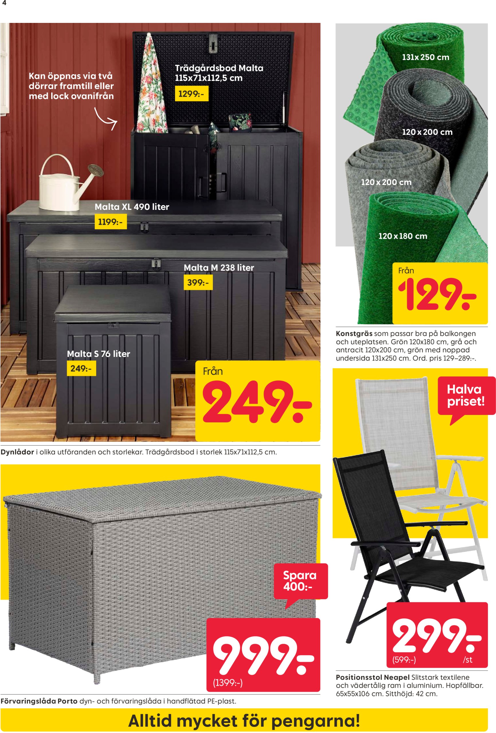 rusta - Rusta-reklambladet giltigt från 28/04 - 04/05 - page: 4