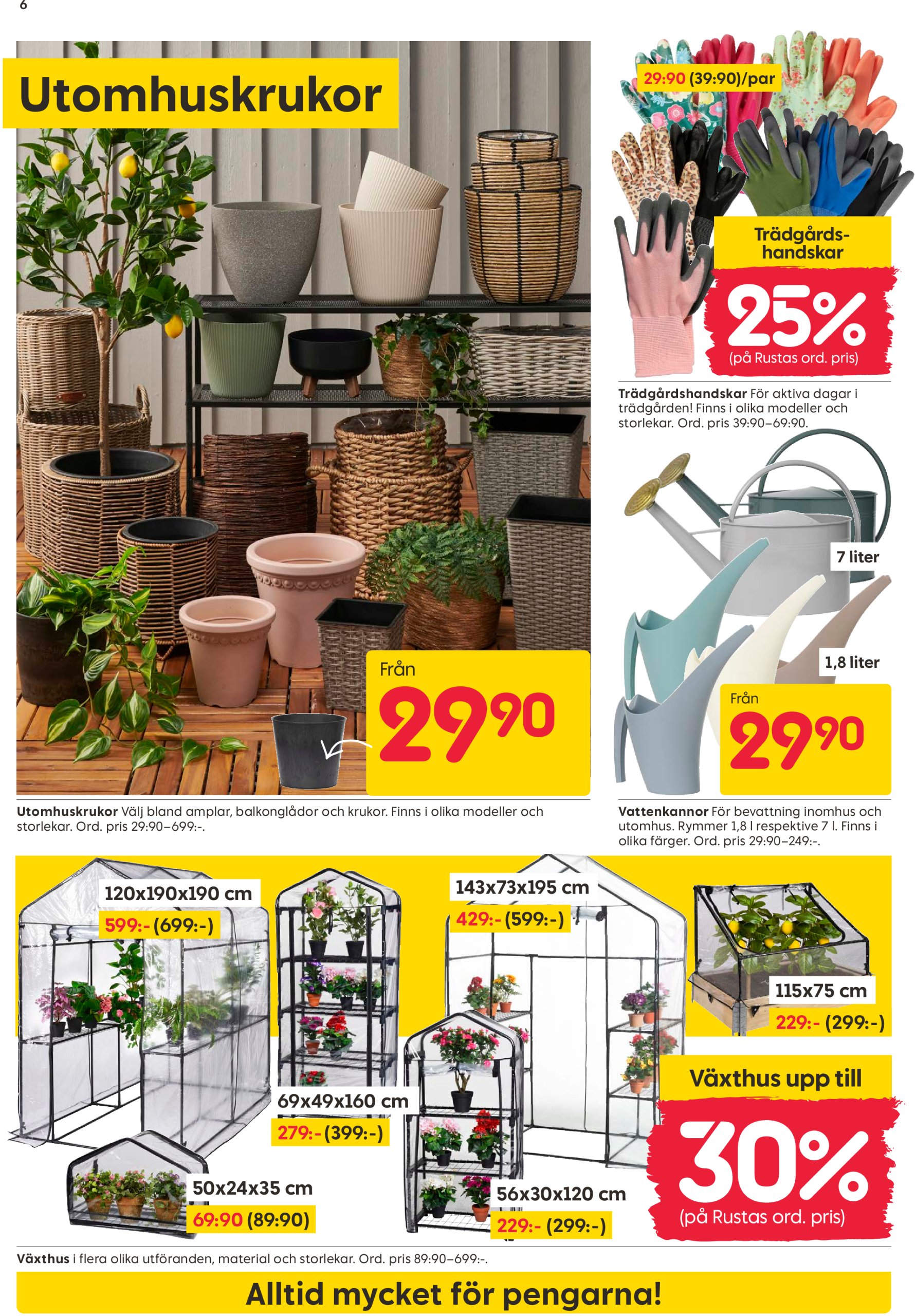 rusta - Rusta-reklambladet giltigt från 28/04 - 04/05 - page: 6