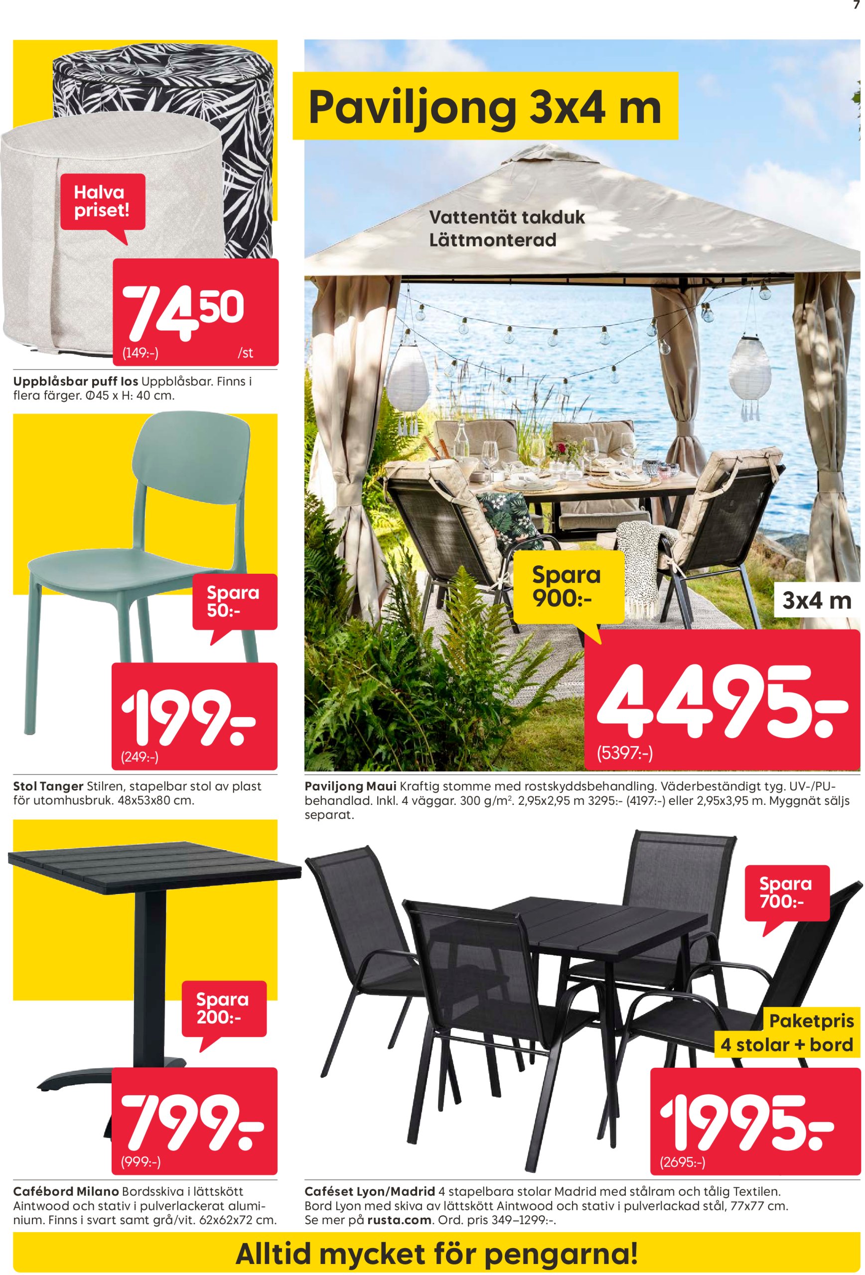 rusta - Rusta-reklambladet giltigt från 28/04 - 04/05 - page: 7