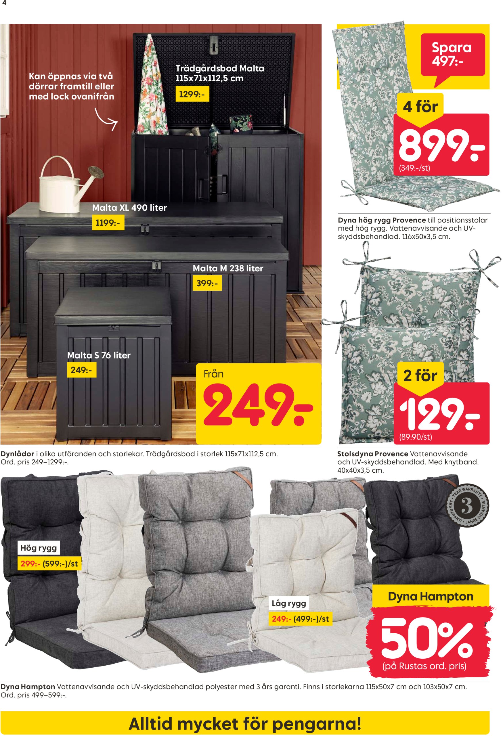 rusta - Rusta-reklambladet giltigt från 05/05 - 11/05 - page: 4