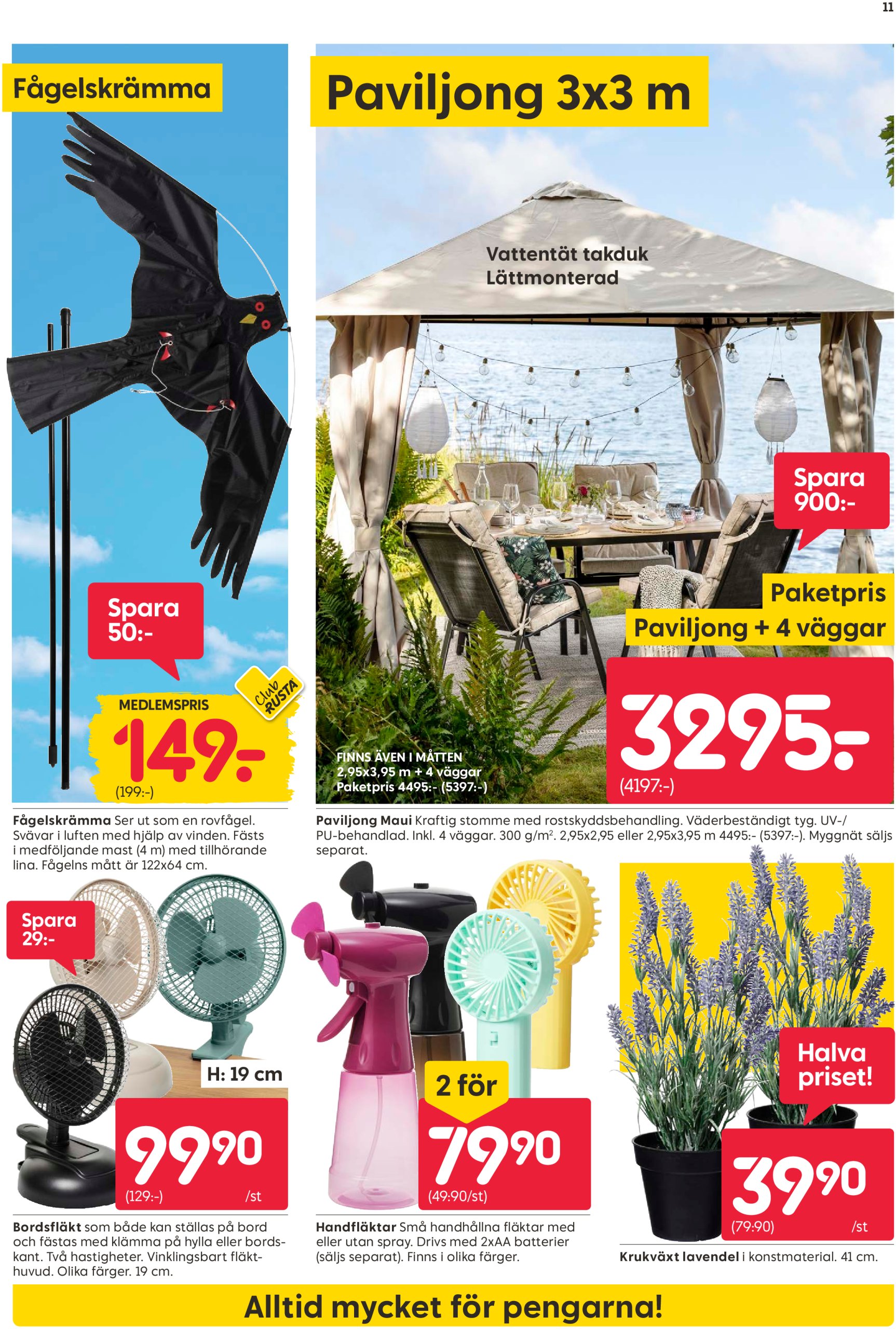 rusta - Rusta-reklambladet giltigt från 05/05 - 11/05 - page: 11