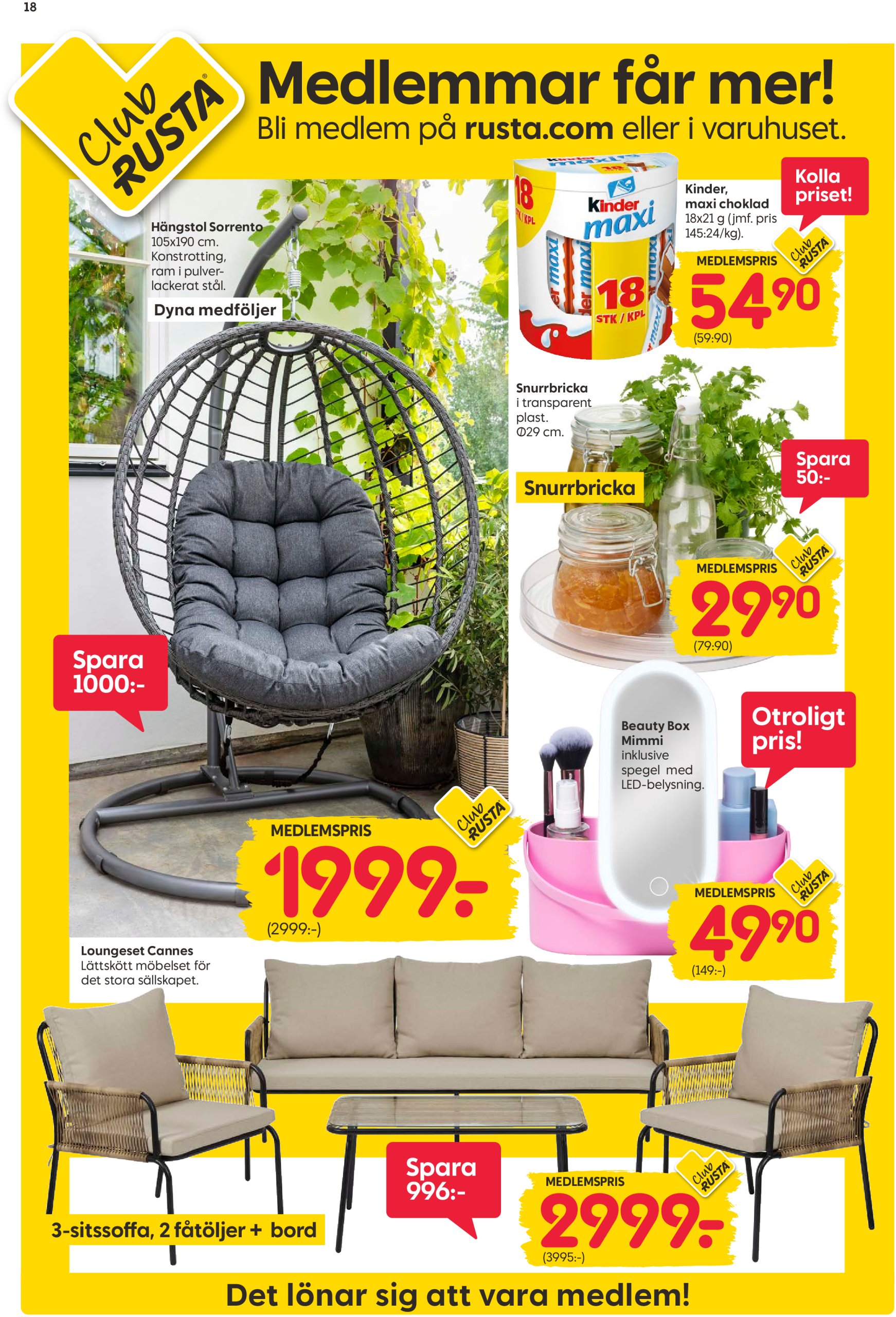 rusta - Rusta-reklambladet giltigt från 05/05 - 11/05 - page: 18