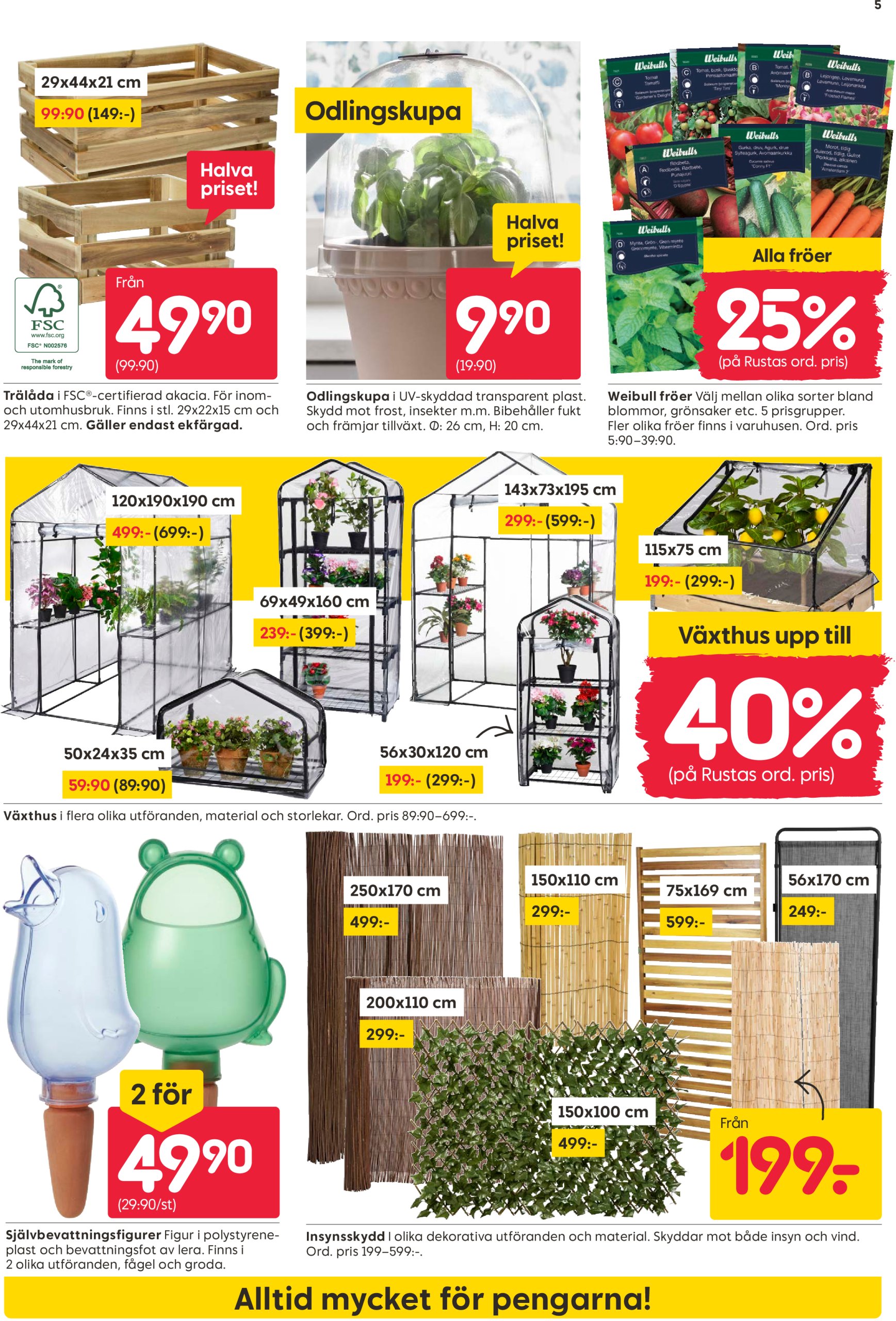 rusta - Rusta-reklambladet giltigt från 12/05 - 18/05 - page: 5