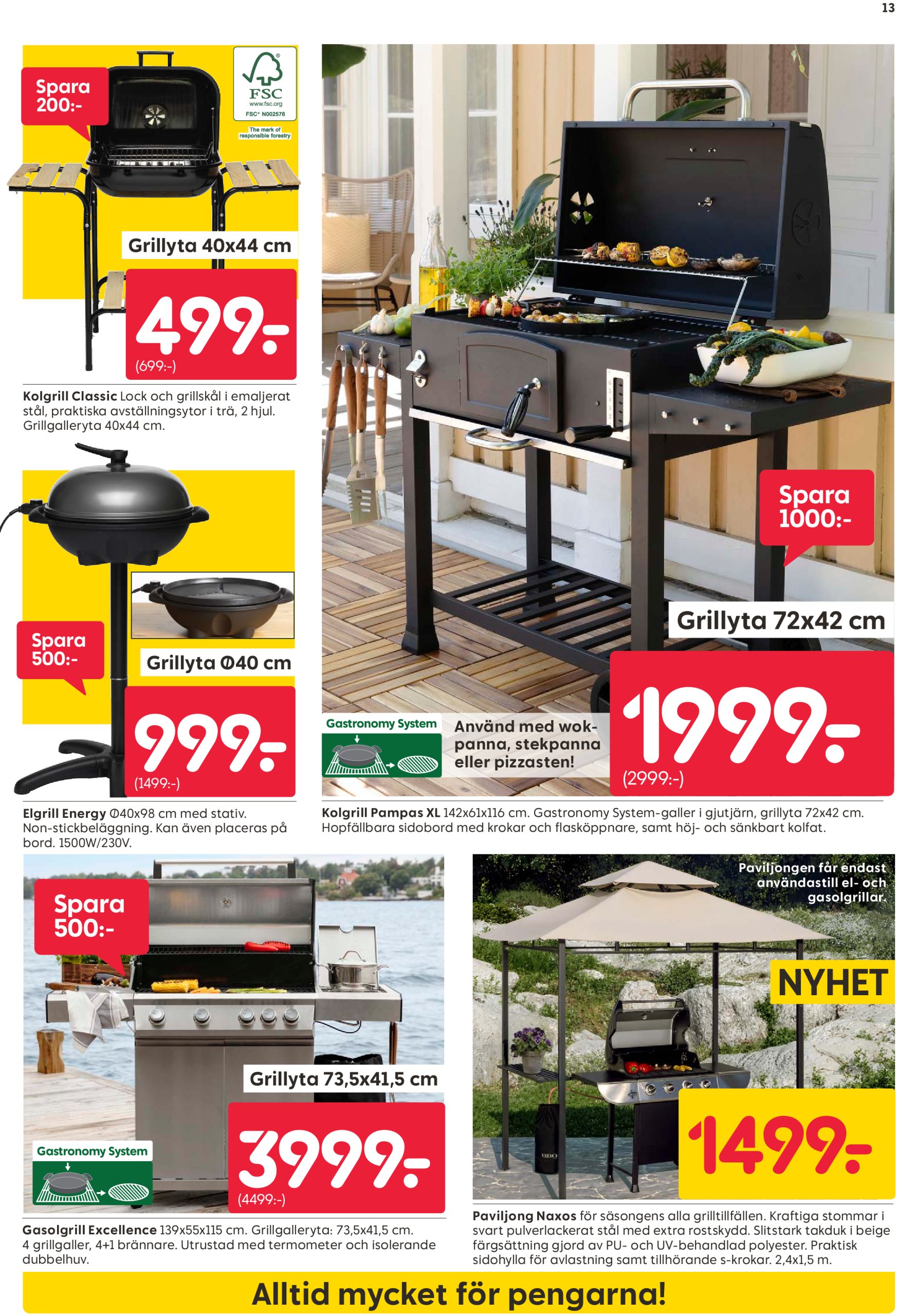 rusta - Rusta-reklambladet giltigt från 12/05 - 18/05 - page: 13