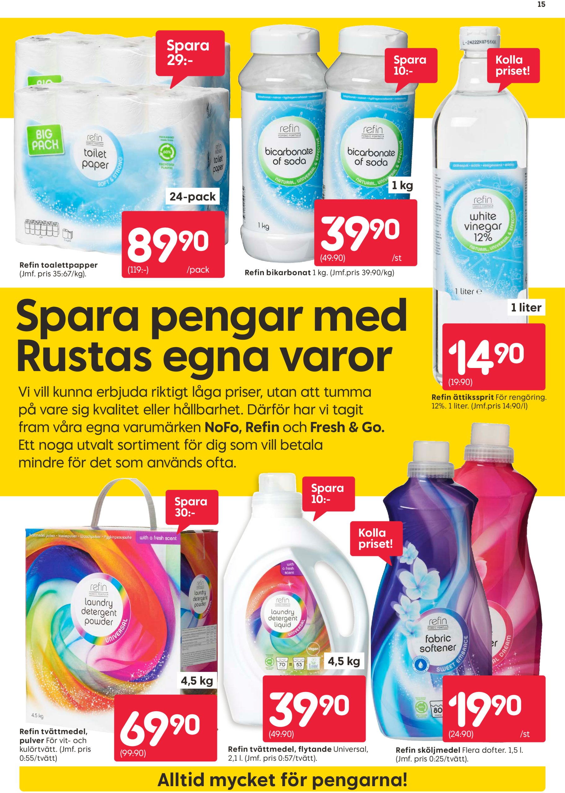 rusta - Rusta-reklambladet giltigt från 12/05 - 18/05 - page: 15