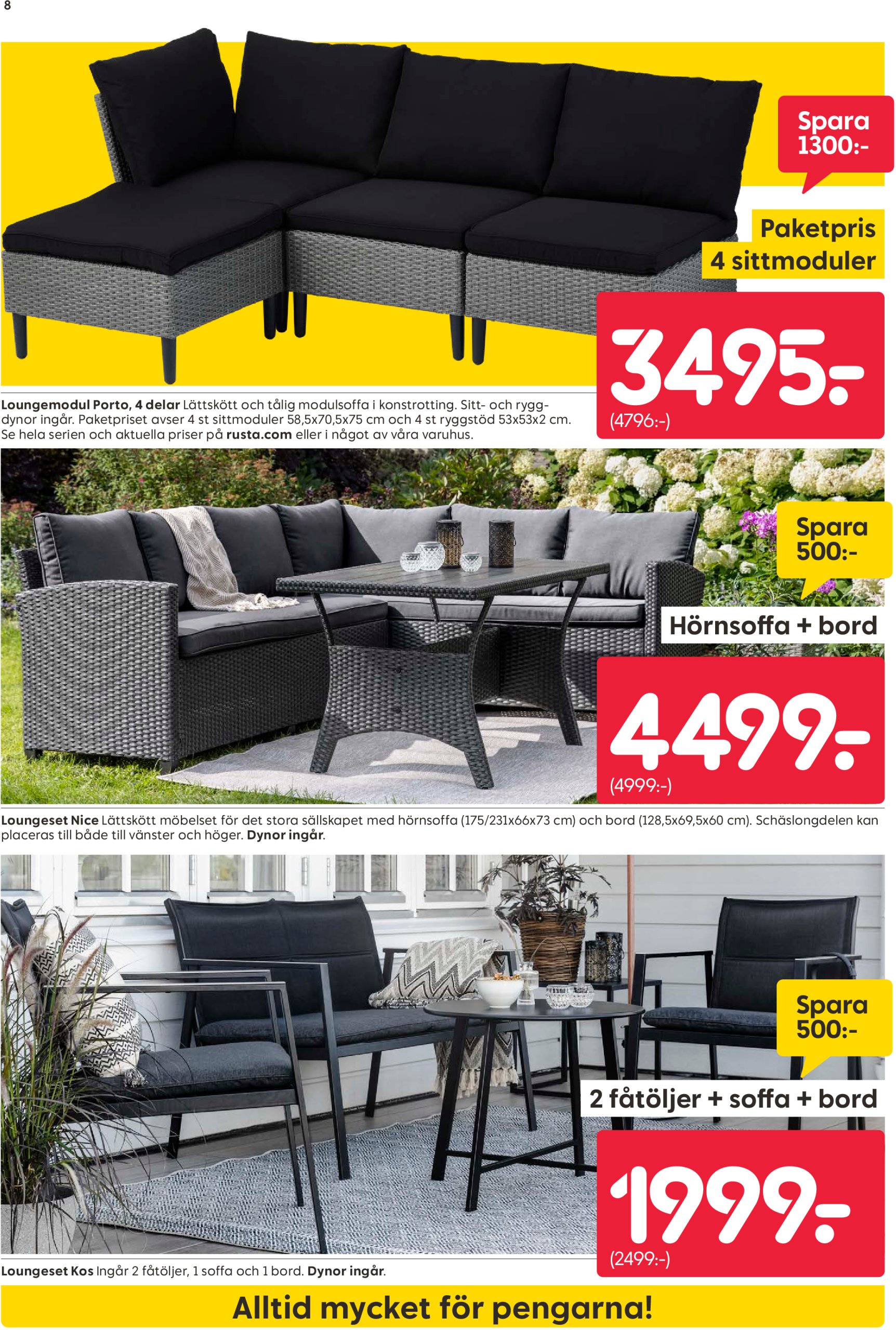 rusta - Rusta-reklambladet giltigt från 19/05 - 25/05 - page: 8