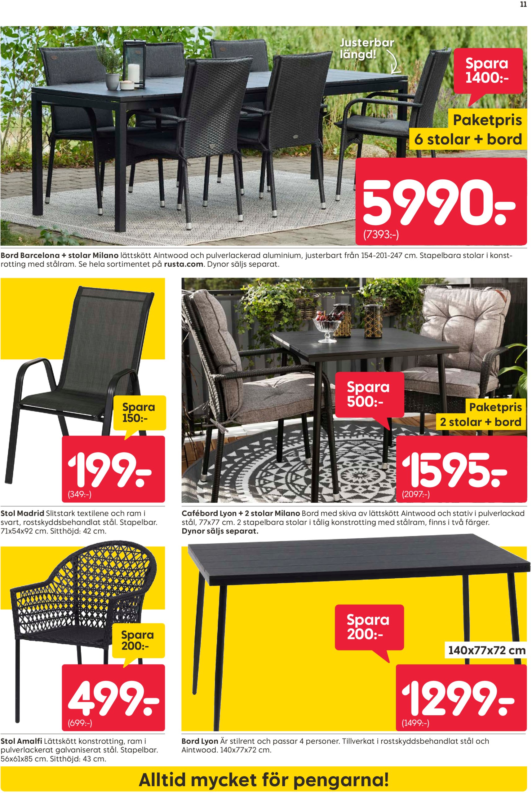 rusta - Rusta-reklambladet giltigt från 19/05 - 25/05 - page: 11