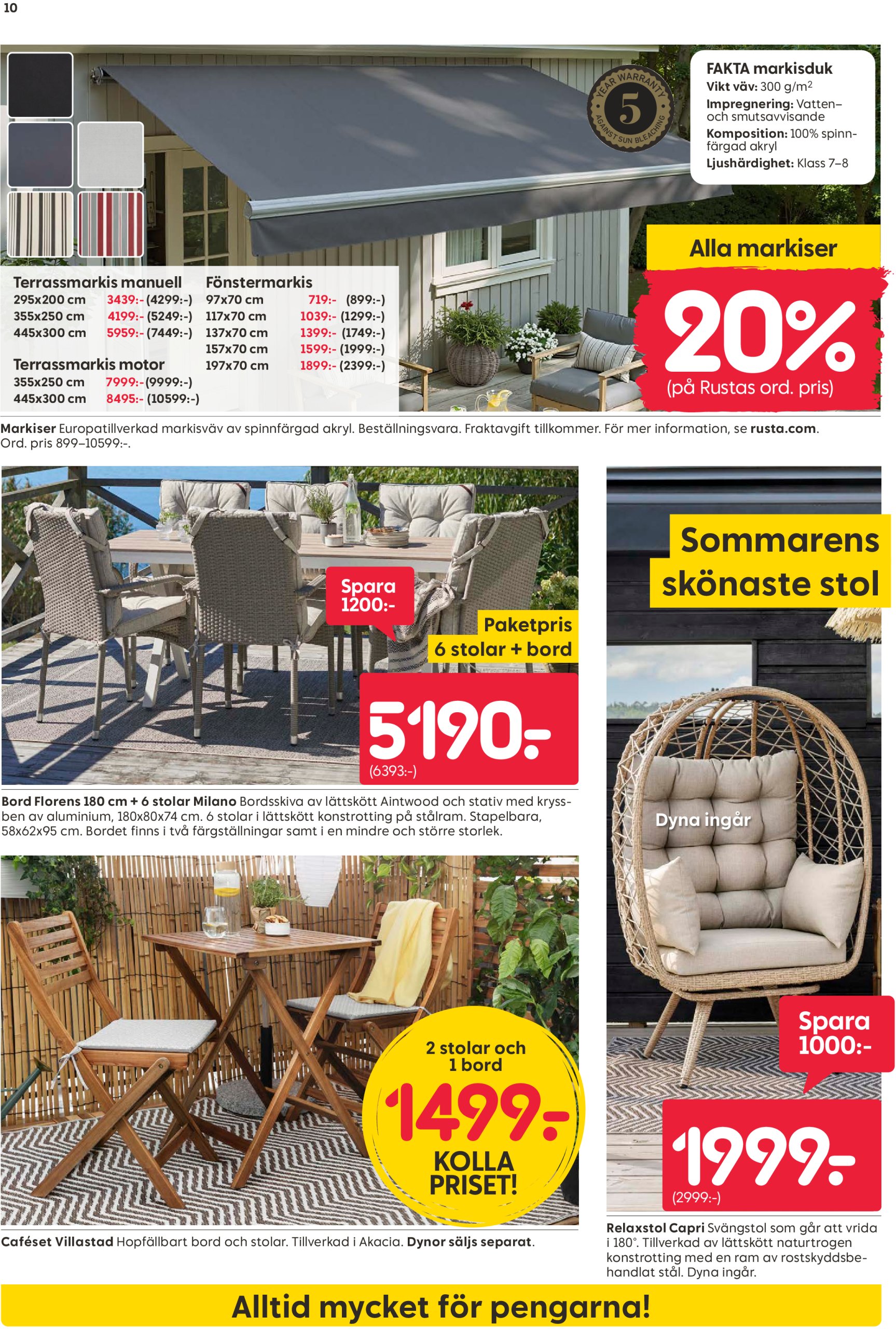 rusta - Rusta-reklambladet giltigt från 19/05 - 25/05 - page: 10