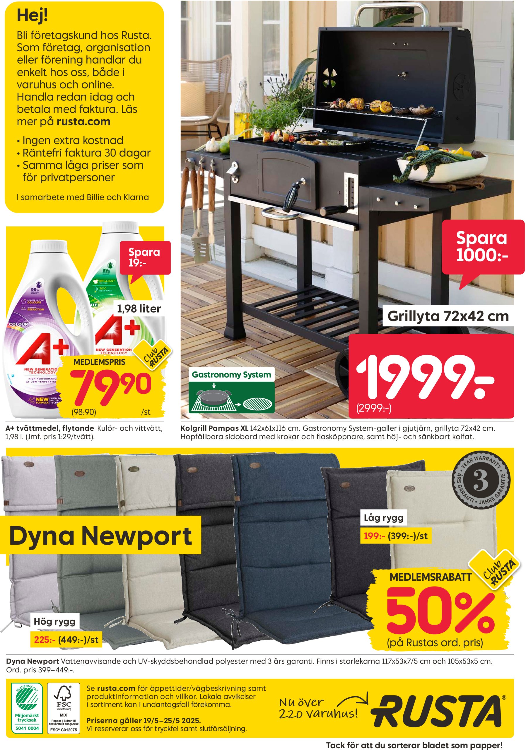 rusta - Rusta-reklambladet giltigt från 19/05 - 25/05 - page: 20