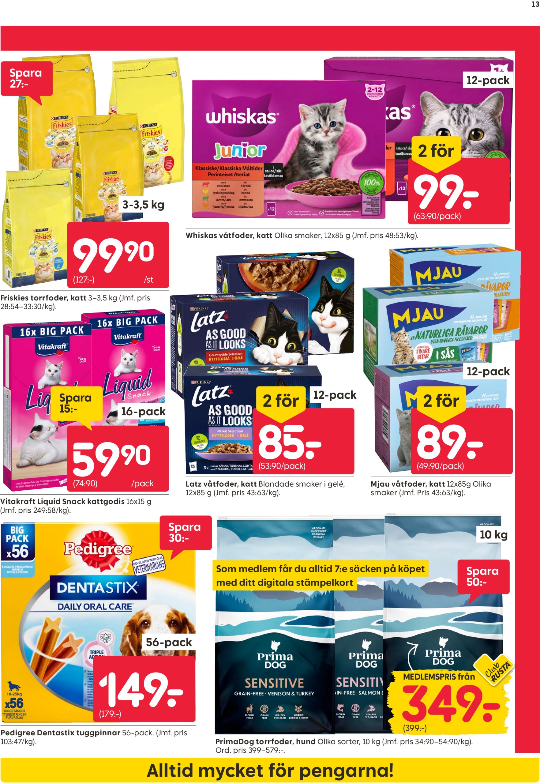 rusta - Rusta-reklambladet giltigt från 23/06 - 29/06 - page: 13