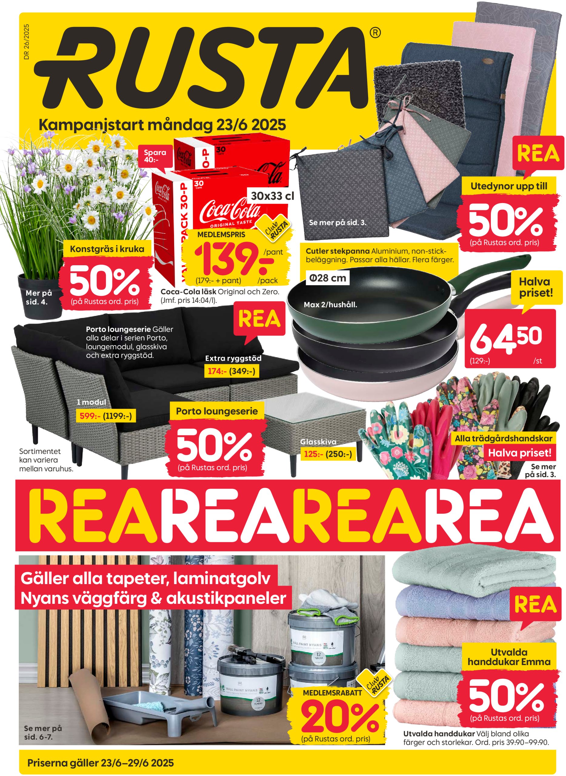 rusta - Rusta-reklambladet giltigt från 23/06 - 29/06