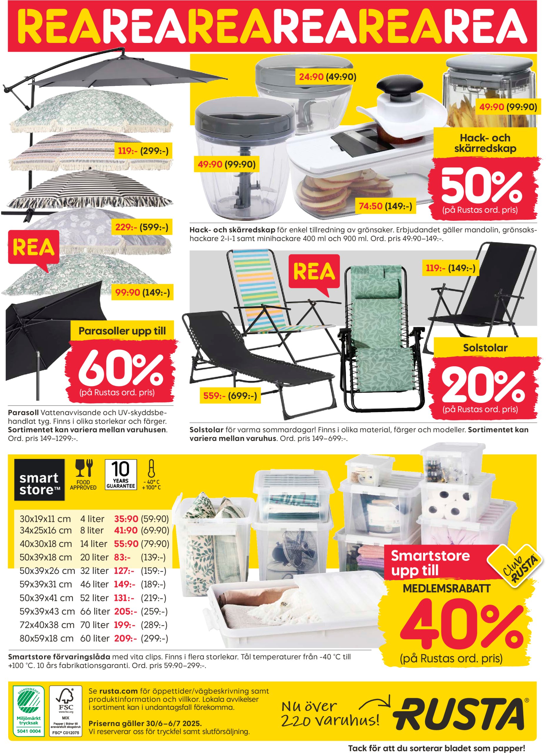rusta - Rusta-reklambladet giltigt från 30/06 - 06/07 - page: 16
