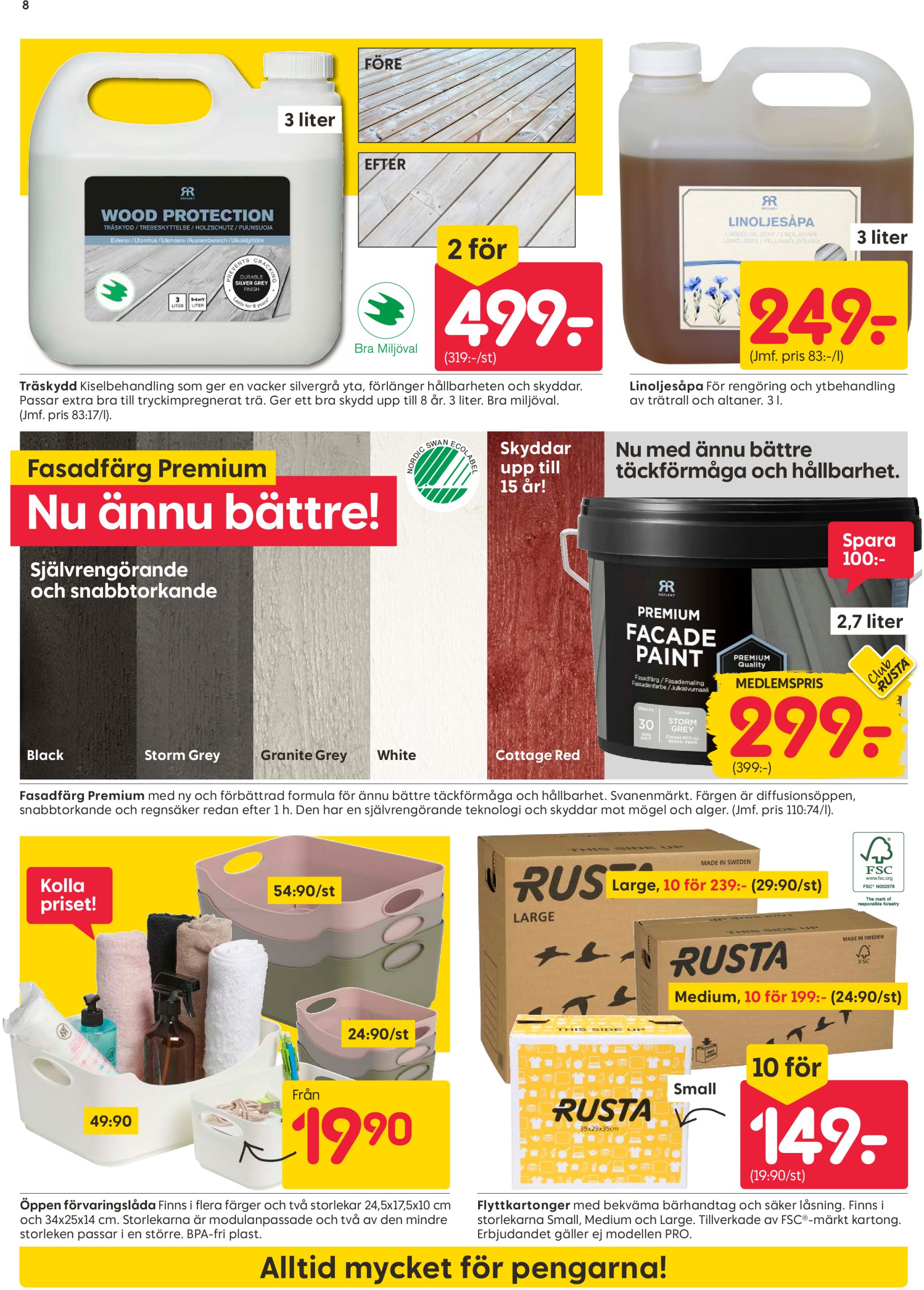 rusta - Rusta-reklambladet giltigt från 30/06 - 06/07 - page: 8