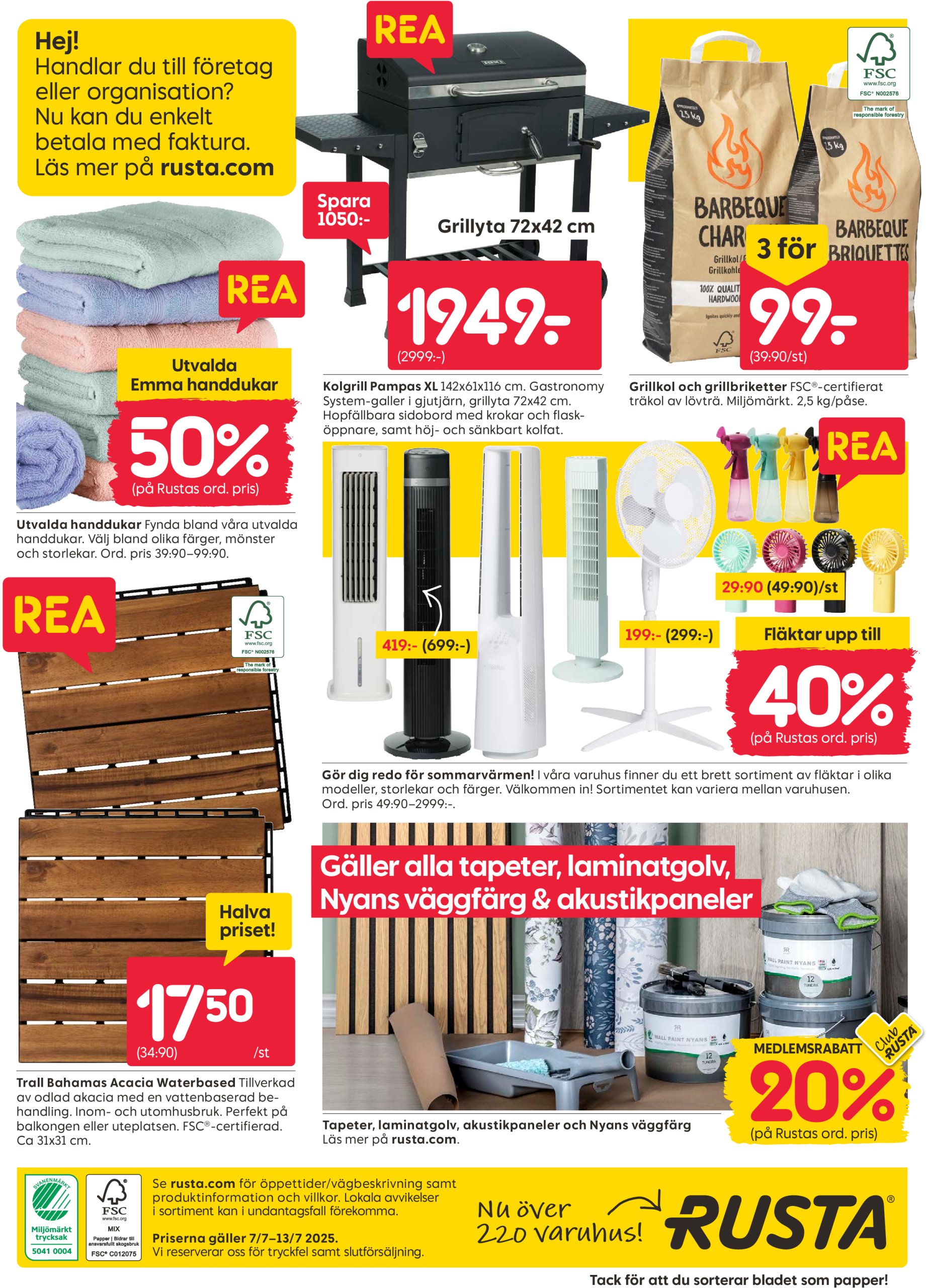 rusta - Rusta-reklambladet giltigt från 07/07 - 13/07 - page: 16